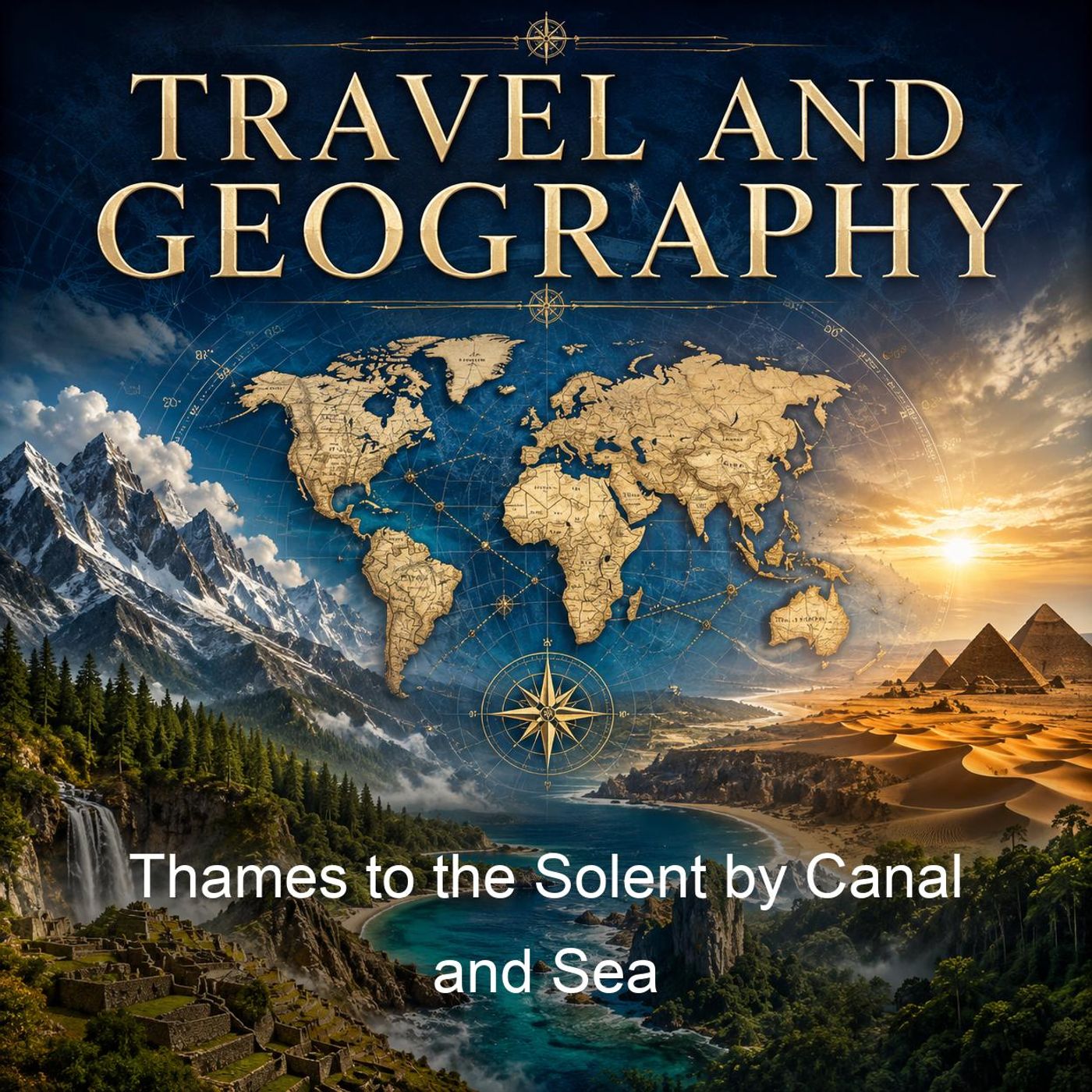 Thames to the Solent by Canal and Sea
