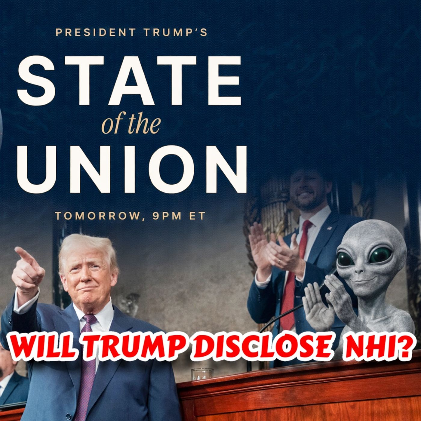 Will Trump mention UAPs at the State of the Union?