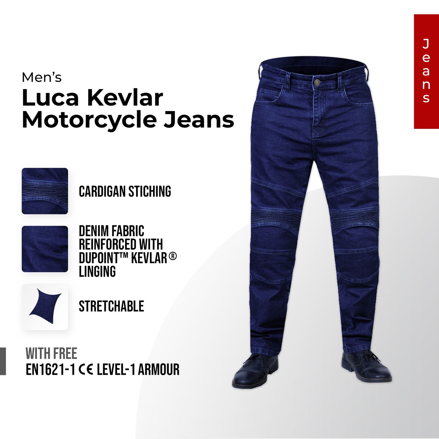 Luca Motorcycle Jeans for Men: Stylish, Safe, and Durable episode artwork