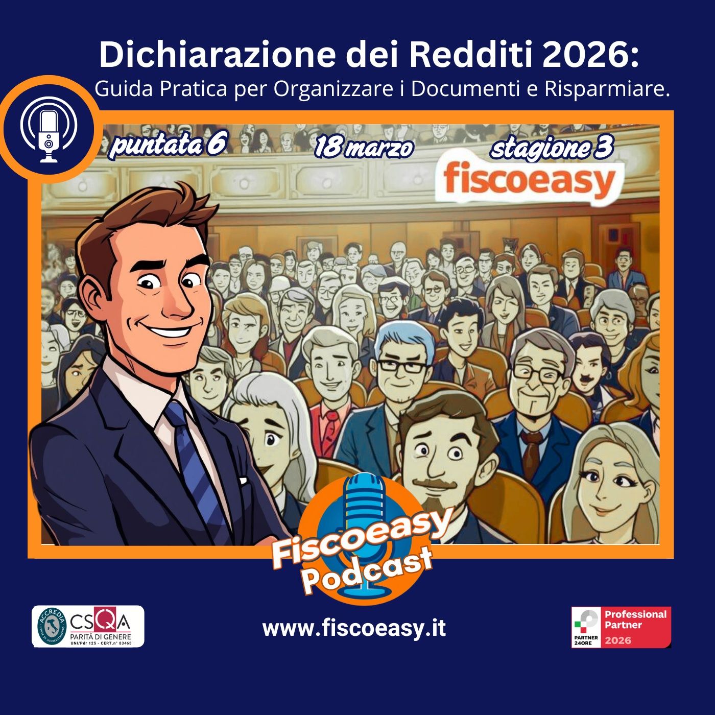 Dichiarazione dei redditi 2026 : Organizzare i documenti per risparmiare sulle tasse episode artwork
