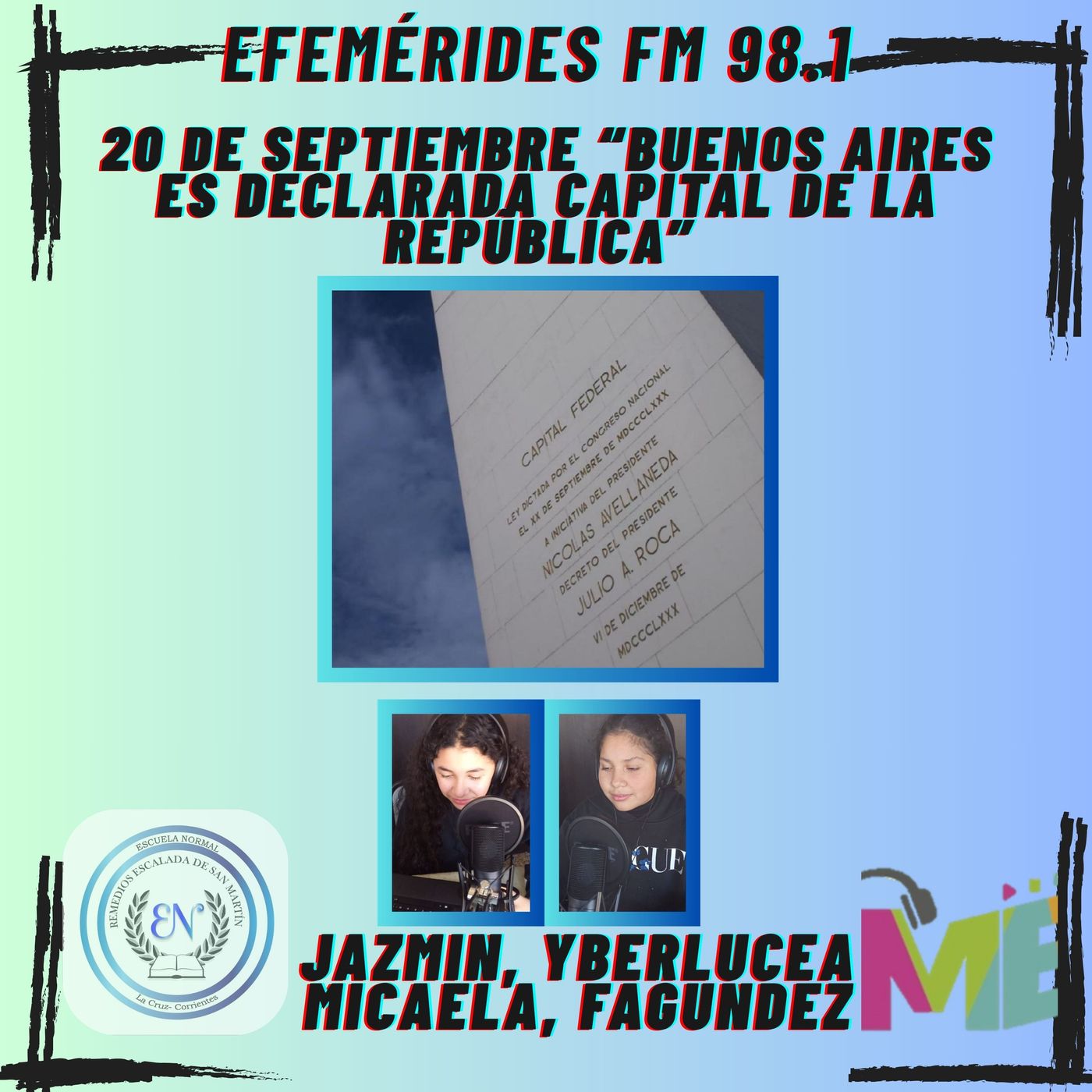 Efemérides radio escolar fm 98.1