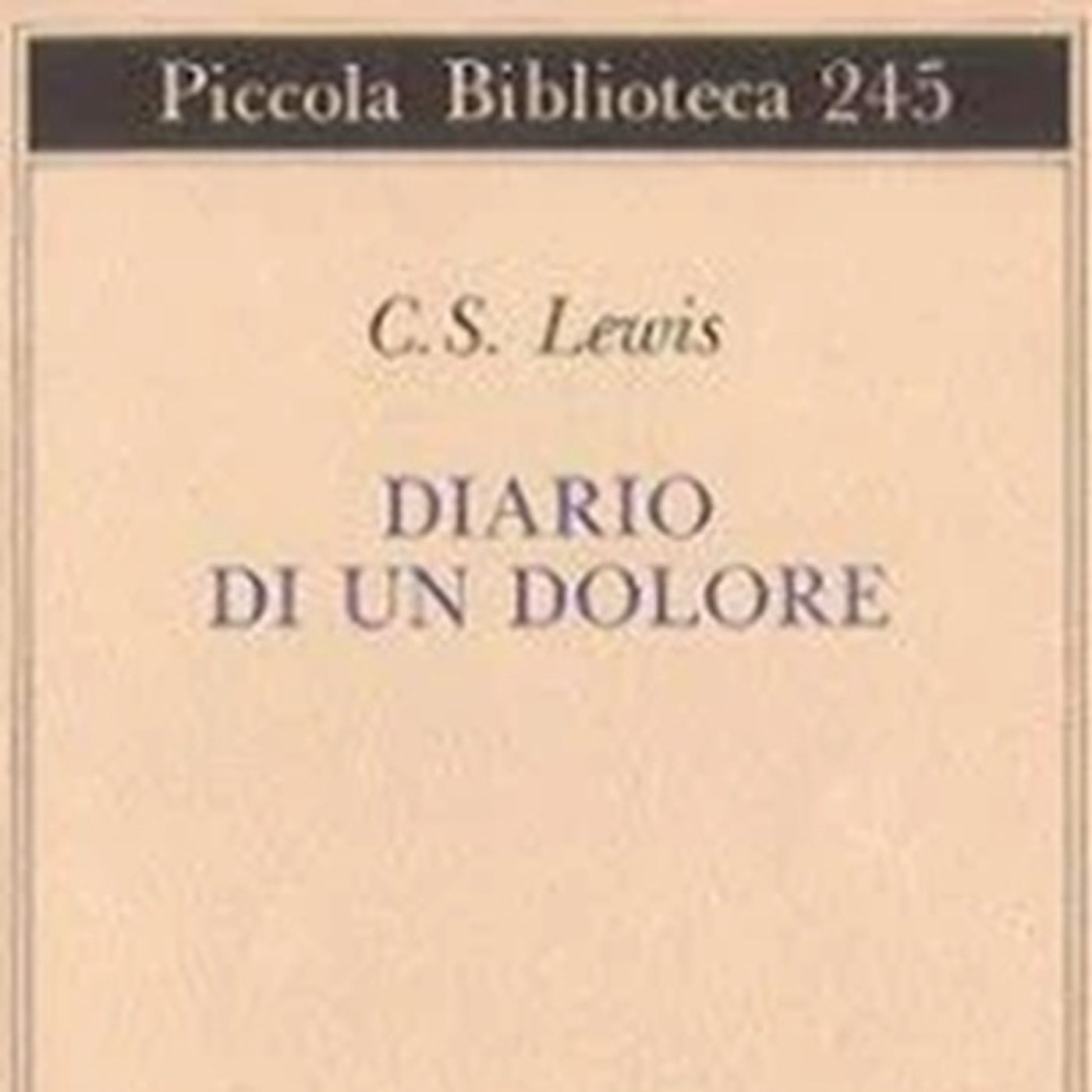 Diario di un dolore by C.S. Lewis episode artwork
