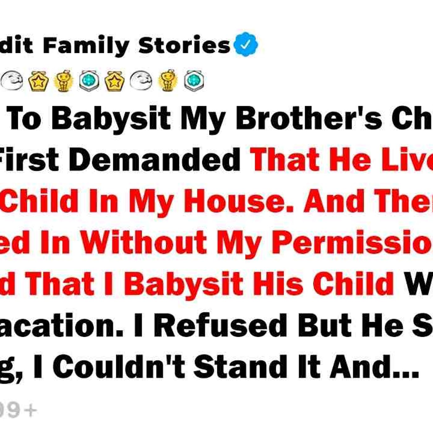 I Refused To Babysit My Brother_s Children After He First Demanded... - Best Reddit Stories episode artwork