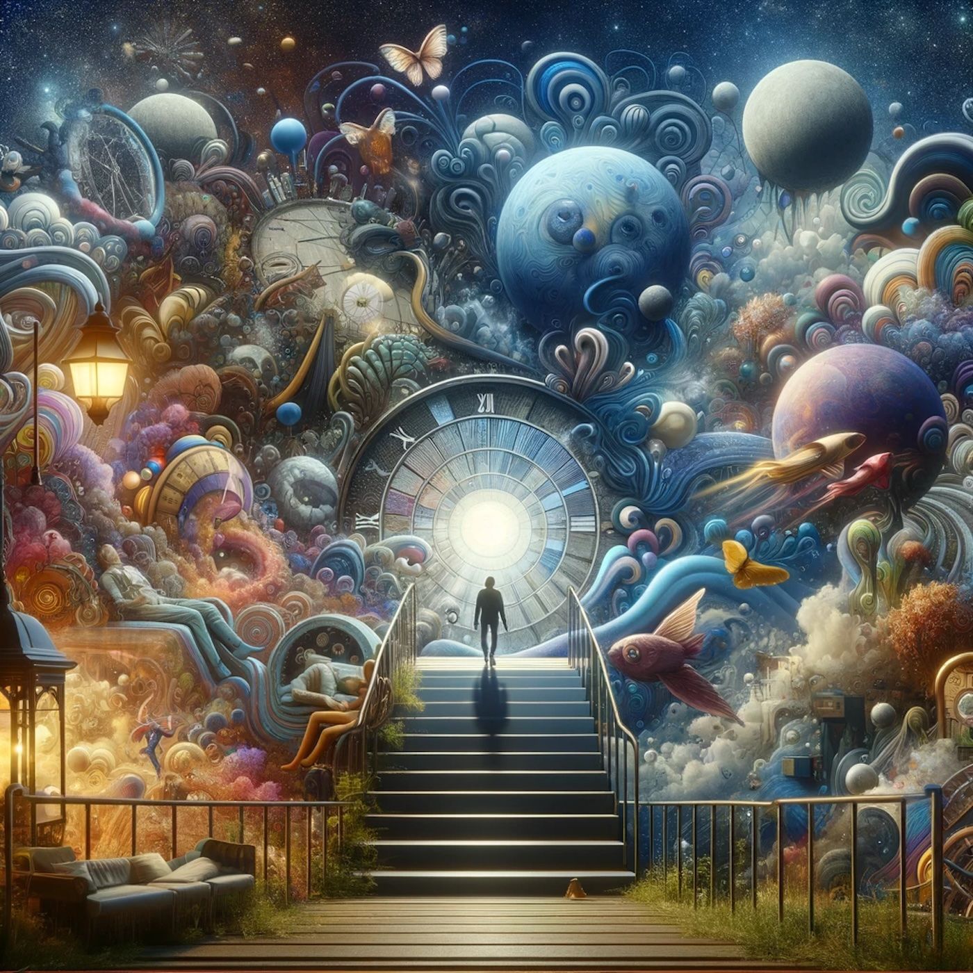 "Dreams feel real while we're in them. It's only when we wake up that we realize something was actually strange.“ episode artwork