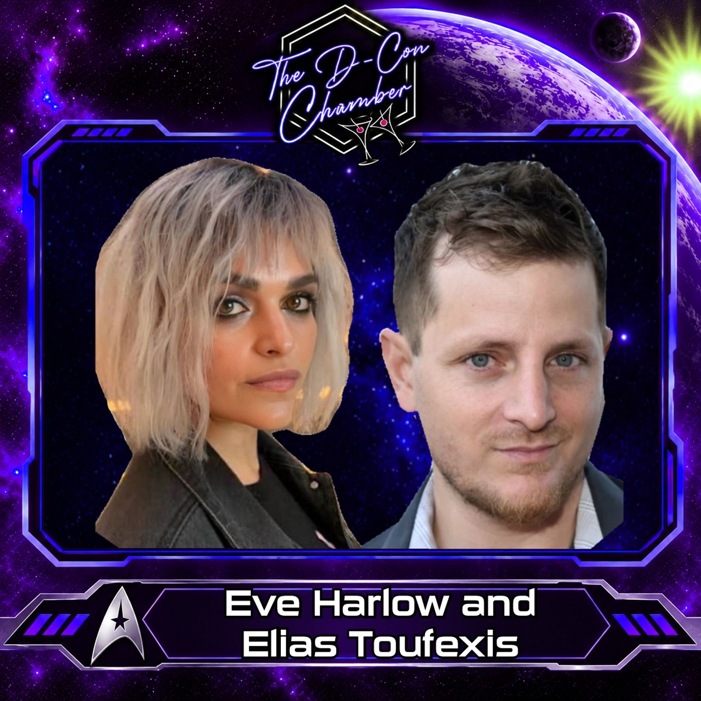 Eve Harlow & Elias Toufexis