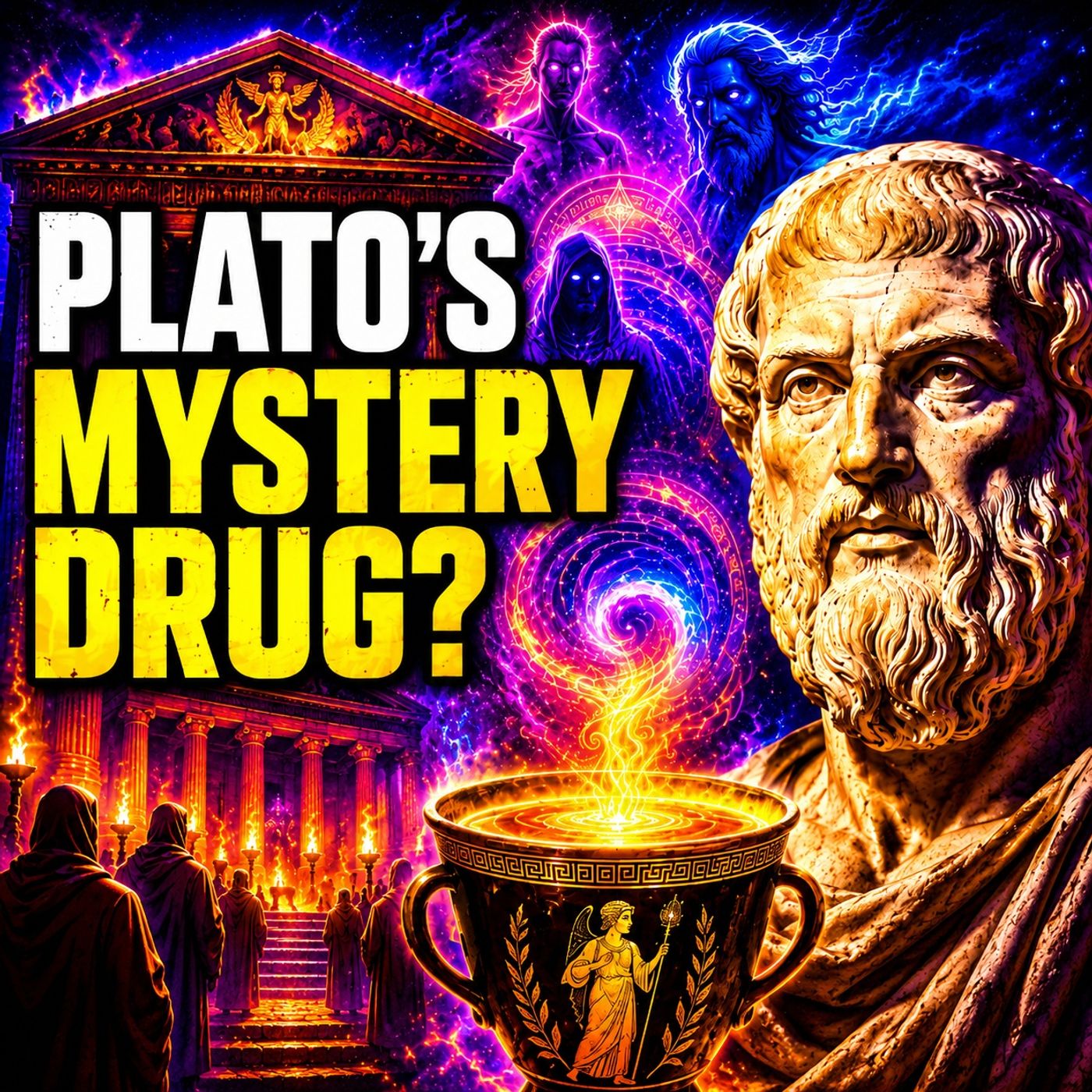 The Eleusinian Mysteries| Ancient Rituals| Plato| Devine Feminine| Mystery Babylon| Dragon Court Bloodlines w/ Doc Brown episode artwork