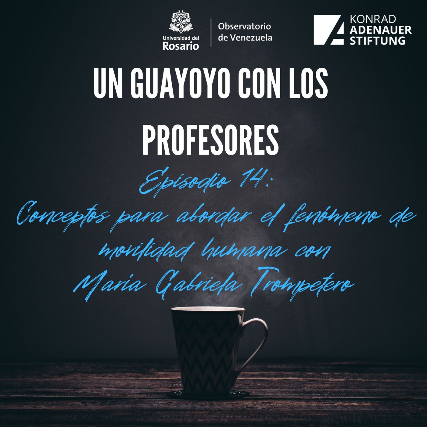 Un Guayoyo con los profesores