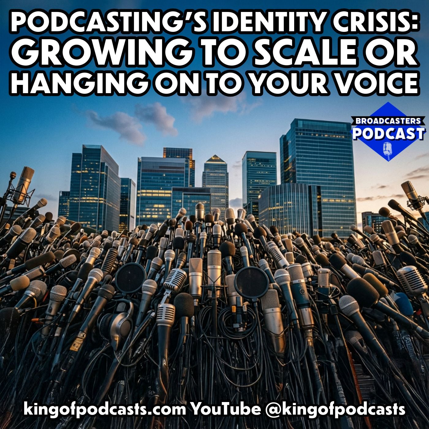 Podcasting’s Identity Crisis: Growing to Scale or Hanging on To Your Voice episode artwork