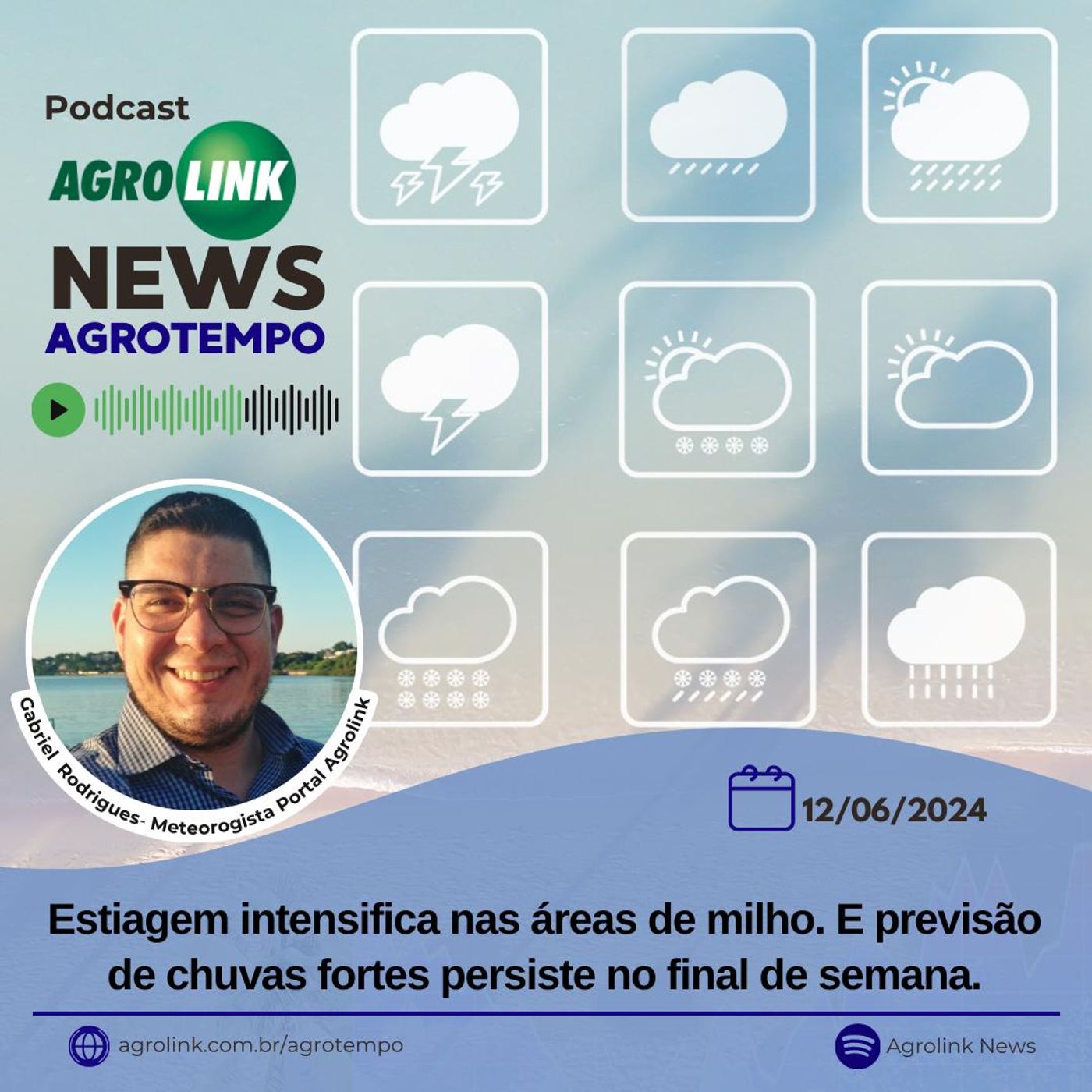 Agrotempo: previsões meteorológicas