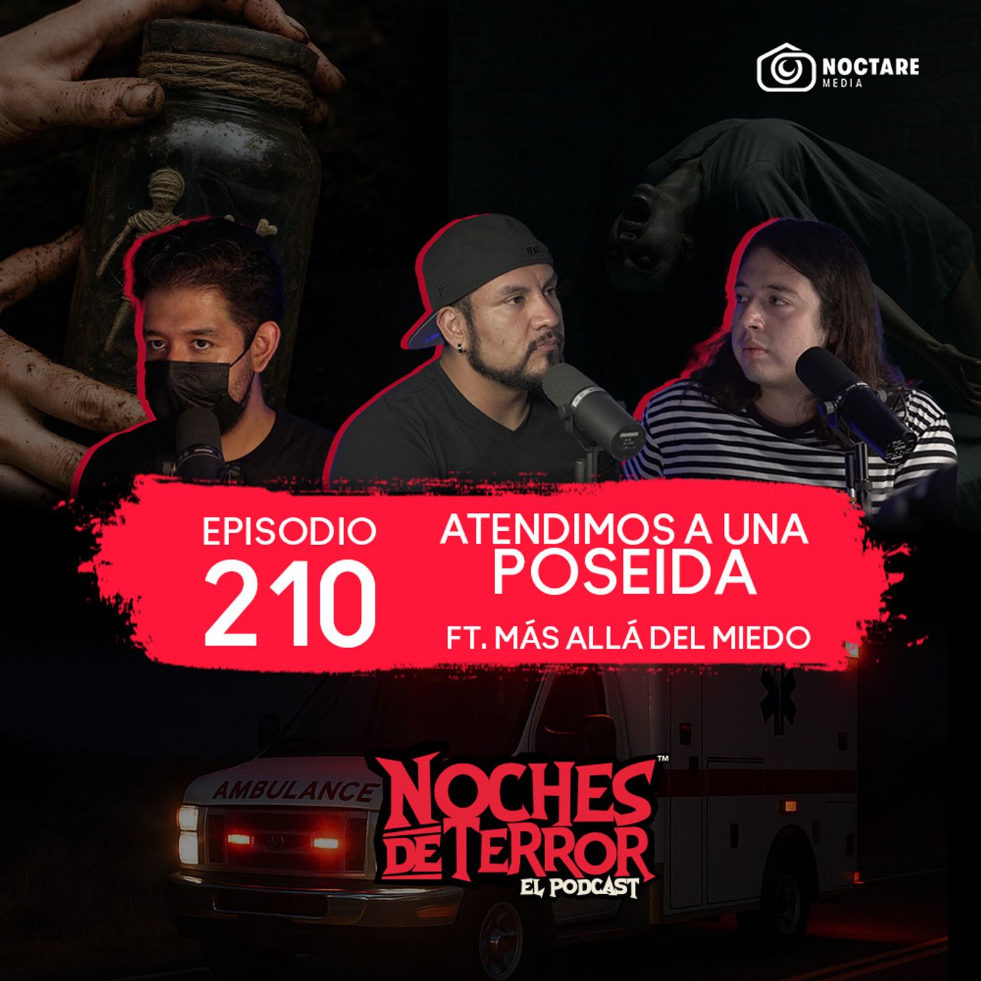 Ep 210:  Atendimos a una POSEIDA | Historias de PARAMÉDICOS ft. @masalladelmiedo