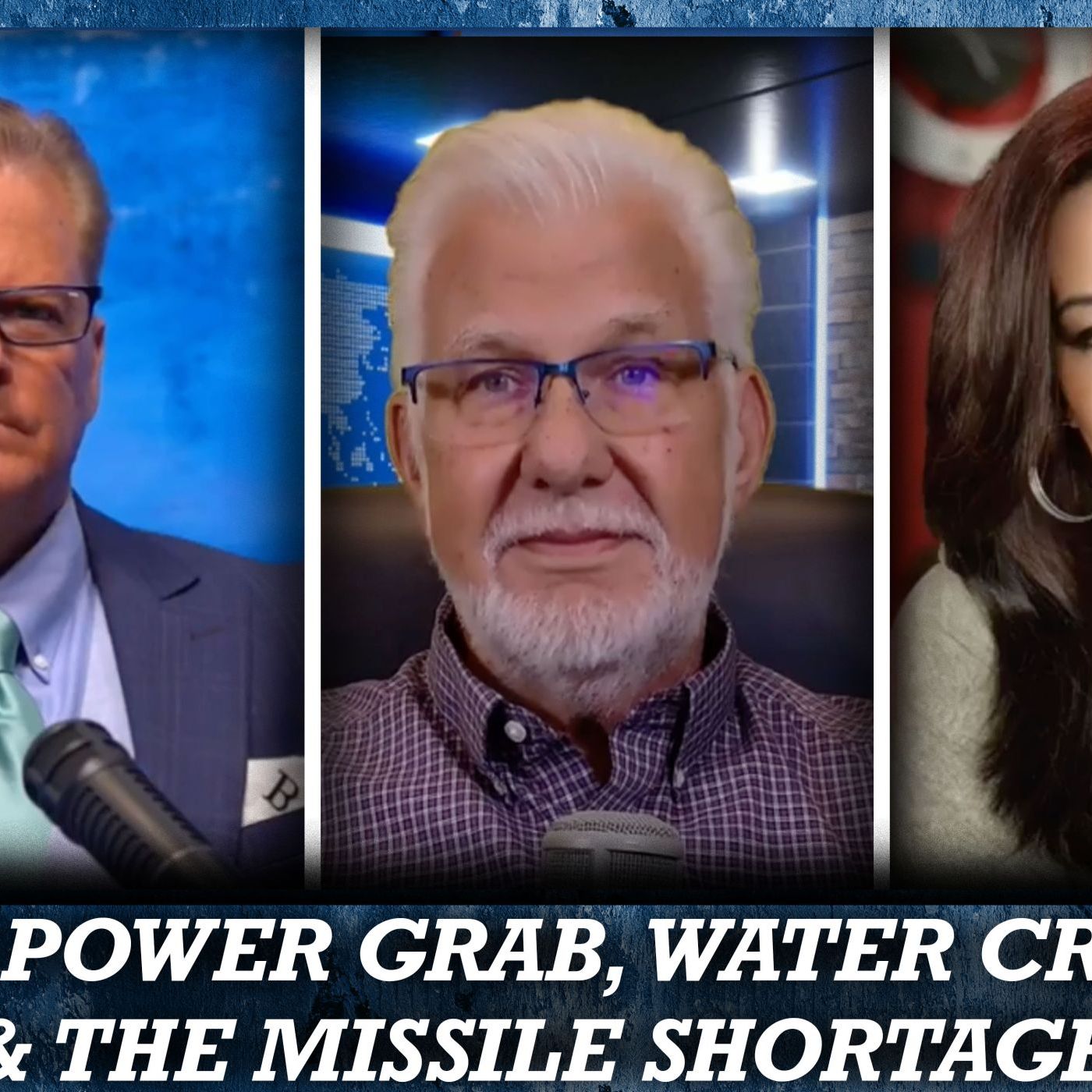 FULL BROADCAST: AI's Power Grab, Water Crisis & The Missile Shortage | Patrick Wood & Anni Cyrus episode artwork