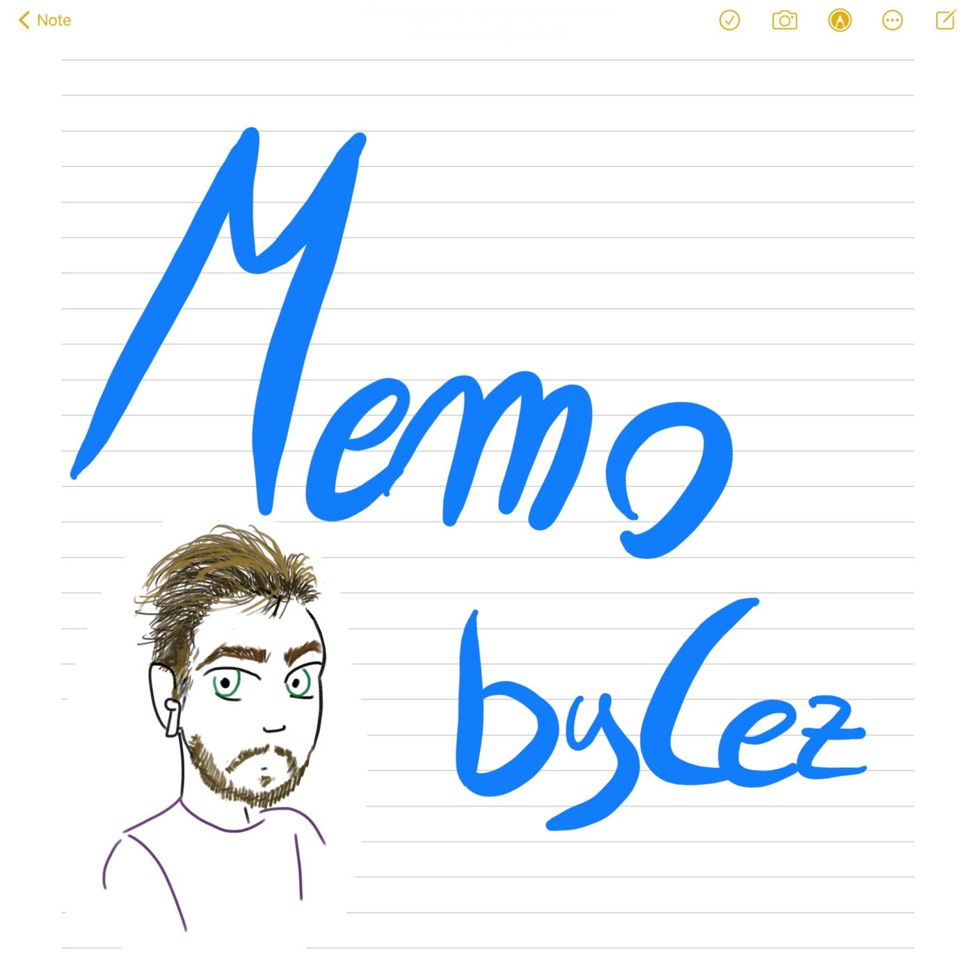 Memo cover