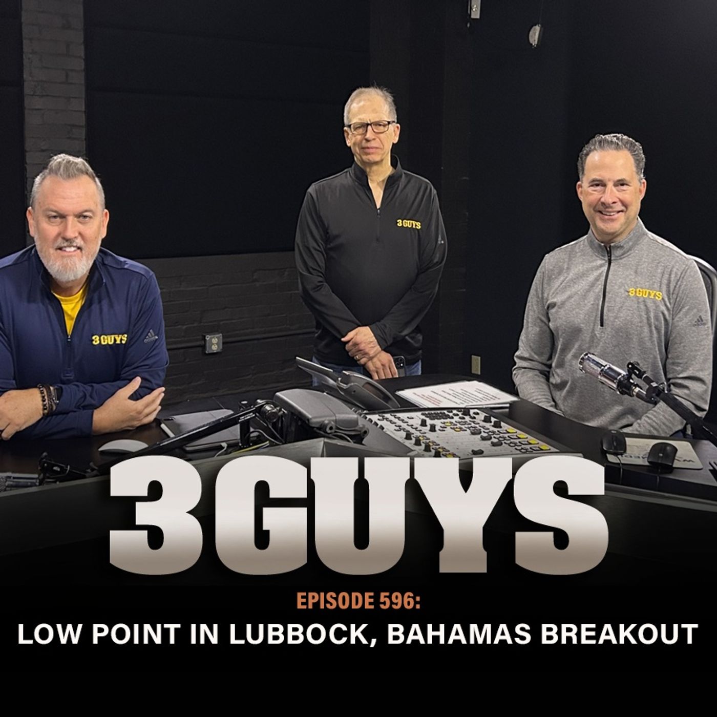 3 Guys Before The Game - Low Point in Lubbock, Bahamas Breakout (Episode 596)