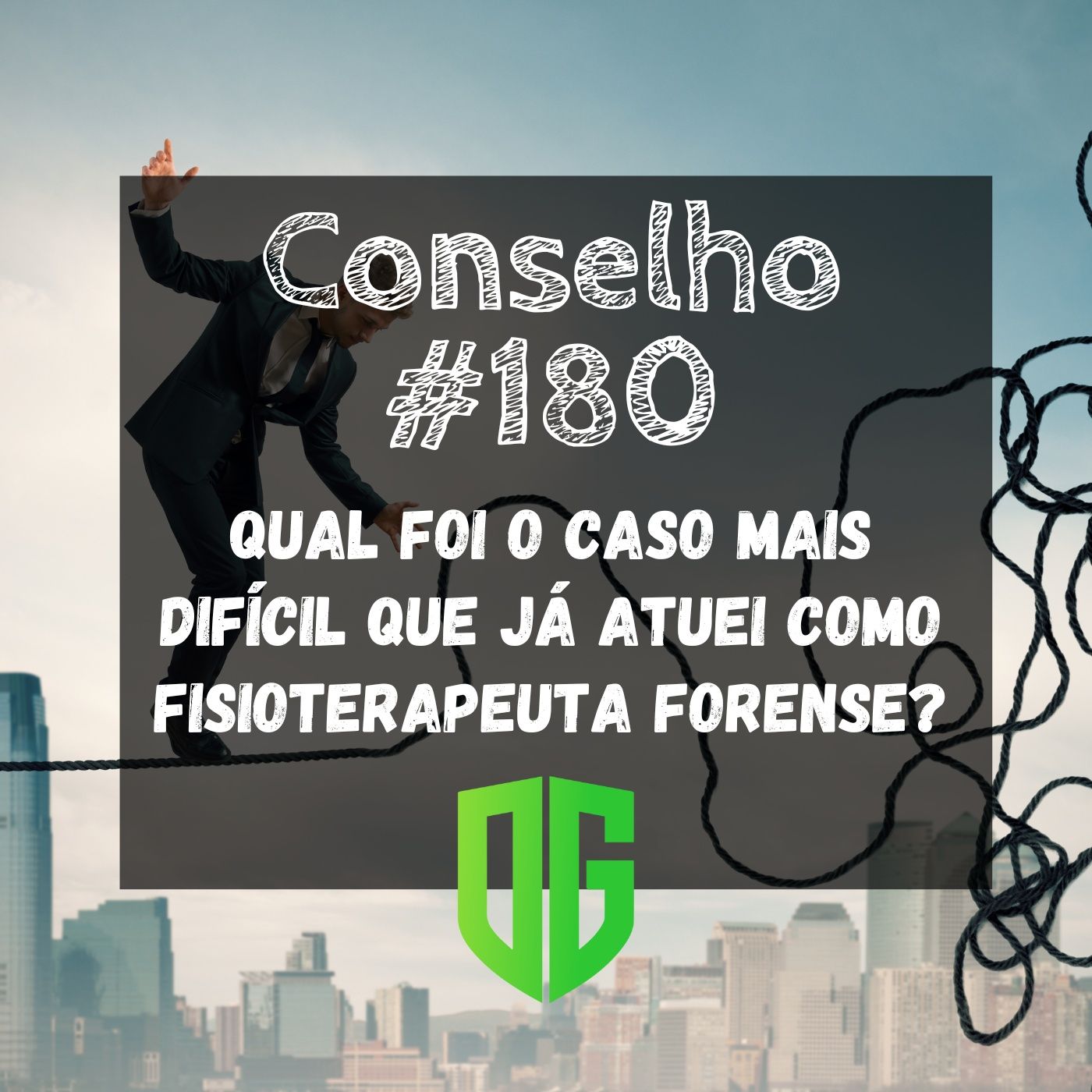 Conselho #180 - Qual foi o caso mais difícil que já atuei como Fisioterapeuta Forense? episode artwork