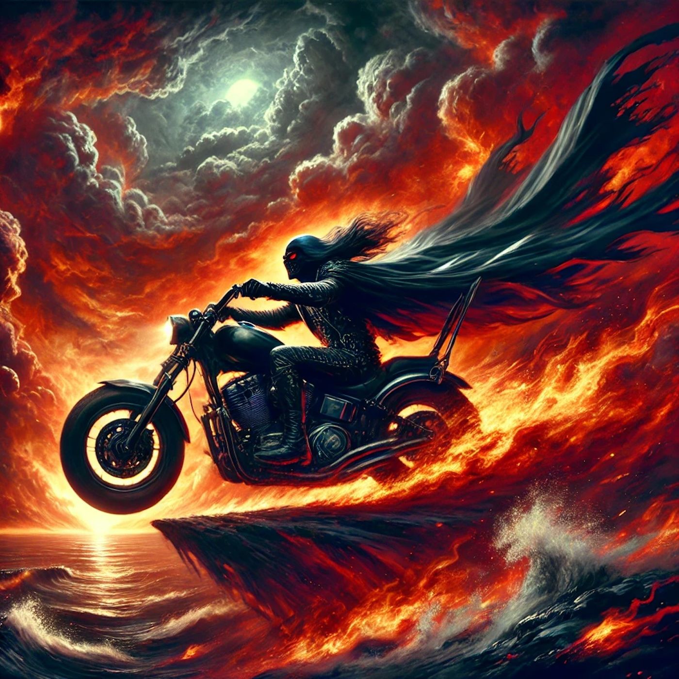 "Like a bat out of hell, I'll be gone when the morning comes, when the night is over, like a bat out of hell, I'll be gone, gone, gone." episode artwork