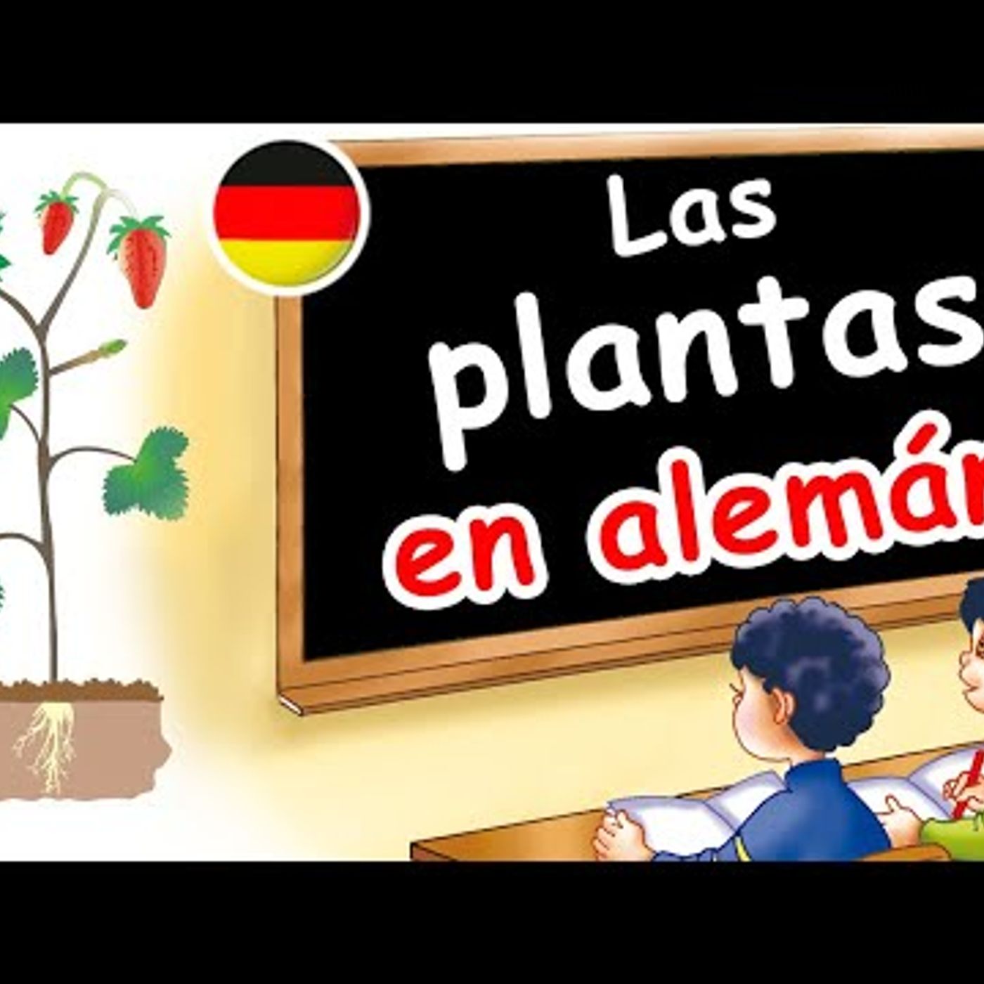 17. 🇩🇪  Partes de la planta ► en ALEMÁN 💛