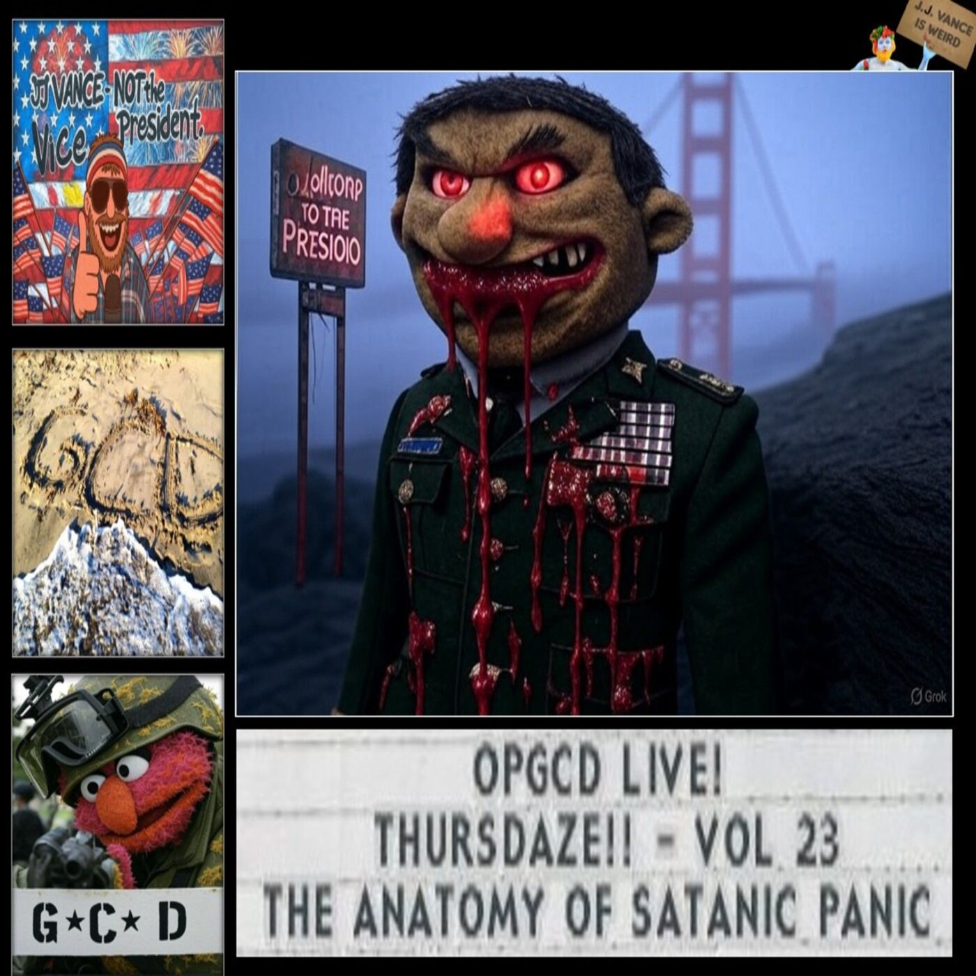 OpGCD Live! Thursdaze!! – Vol 23 – The Anatomy of Satanic Panic – FREE PATREON PREVIEW