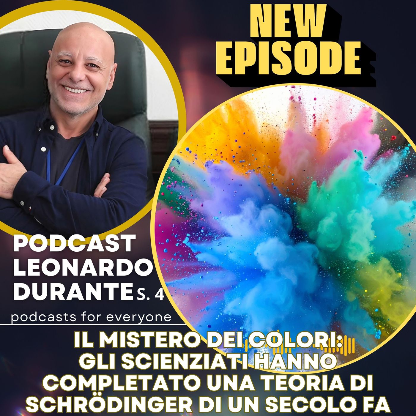Episodio 372 del 05/06/26. Il mistero dei colori: come gli scienziati hanno completato una teoria iniziata da Schrödinger un secolo fa episode artwork