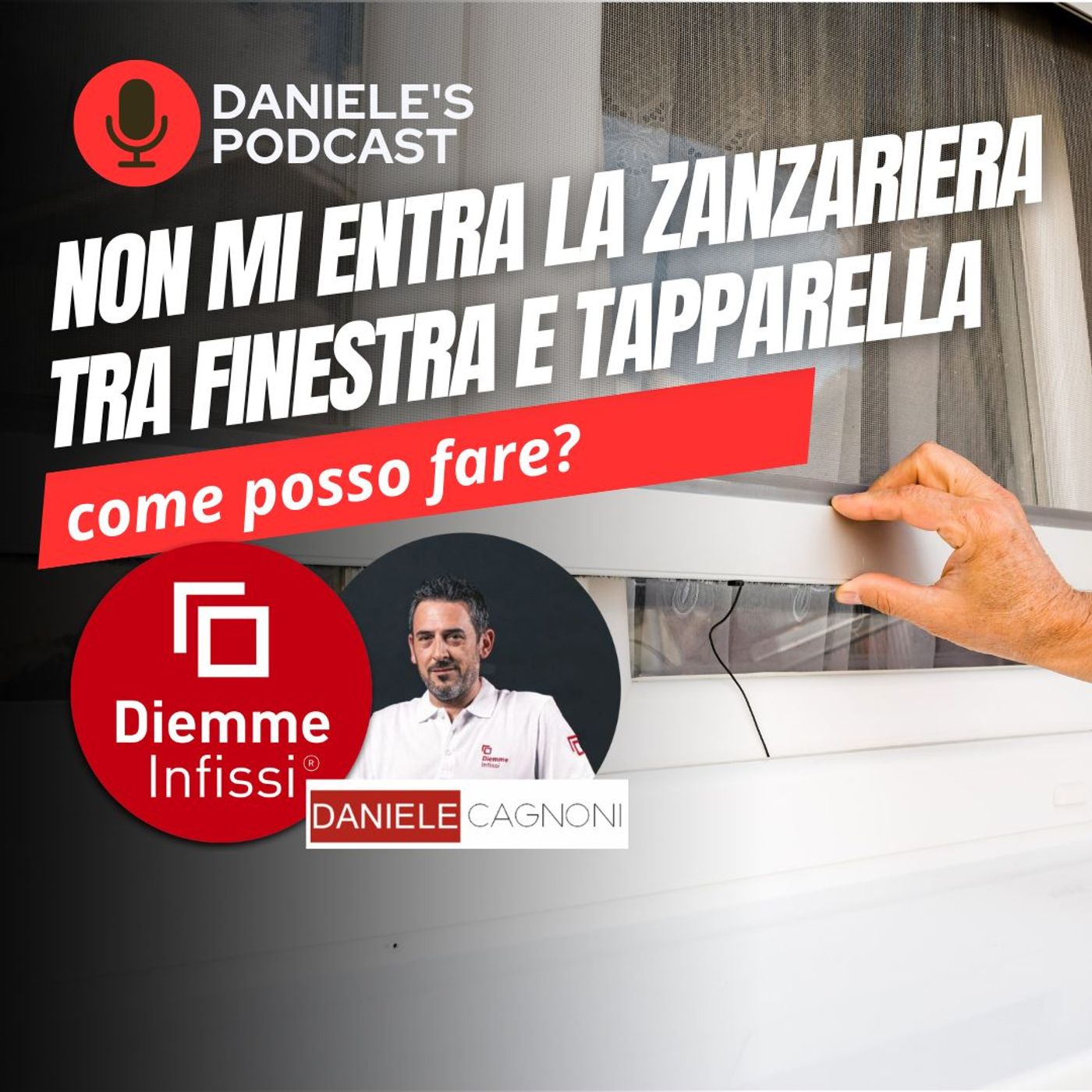 Non mi entra la zanzariera tra finestra e tapparella, come posso fare? episode artwork