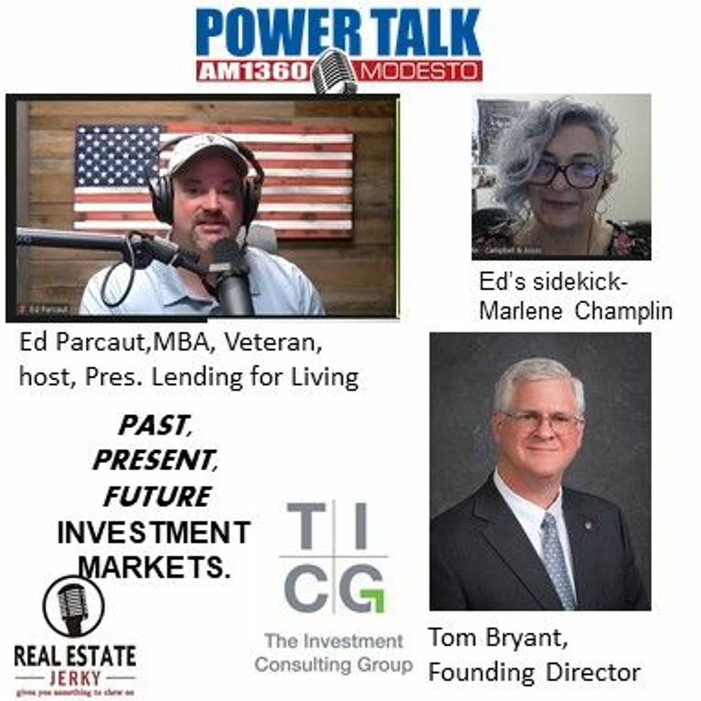 The Economy - Past - Present - Future - Investment Guru - Tom - Bryant - TICG - Ed - Marlene