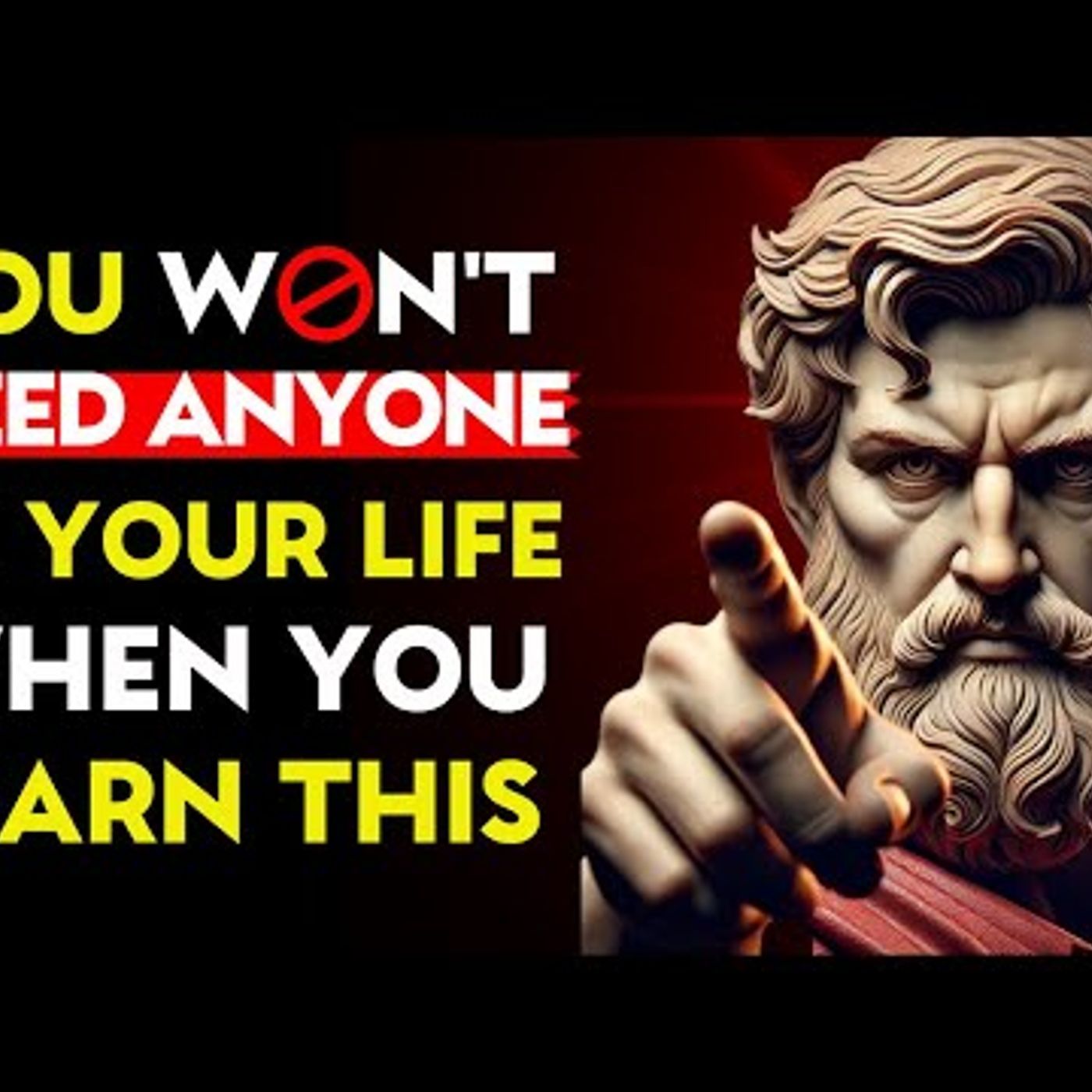 YOU WON'T NEED ANYONE in Your Life When You Learn THIS _ Stoic Philosophy episode artwork