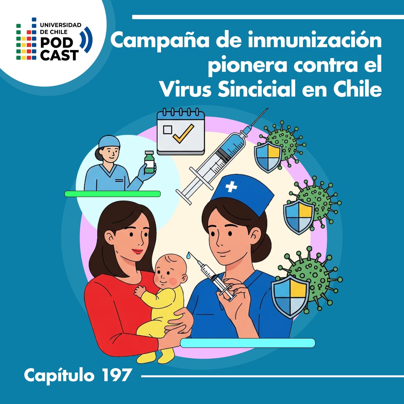 Campaña de inmunización pionera contra el Virus Sincicial en Chile