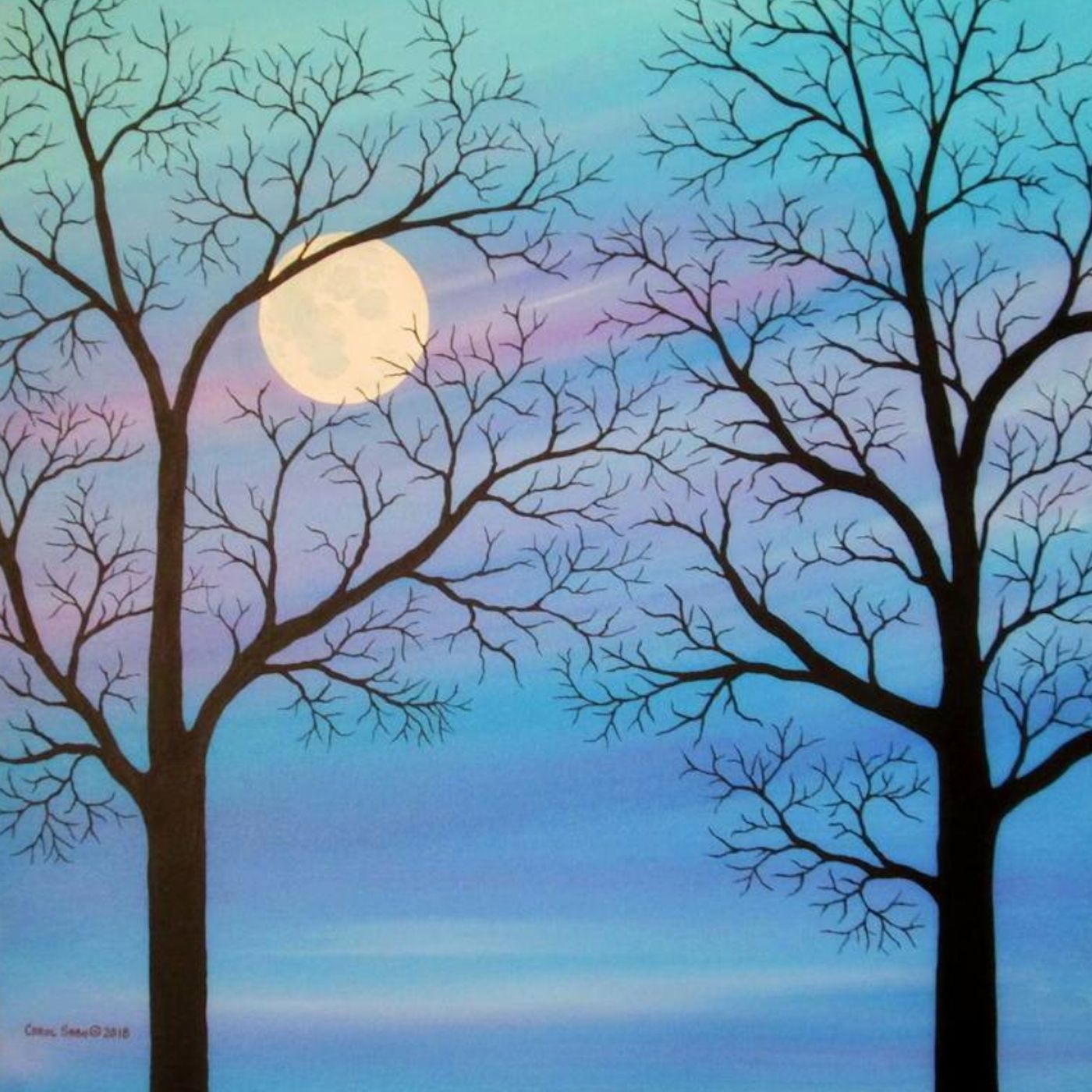 Marcello Comitini: La luna tra i rami