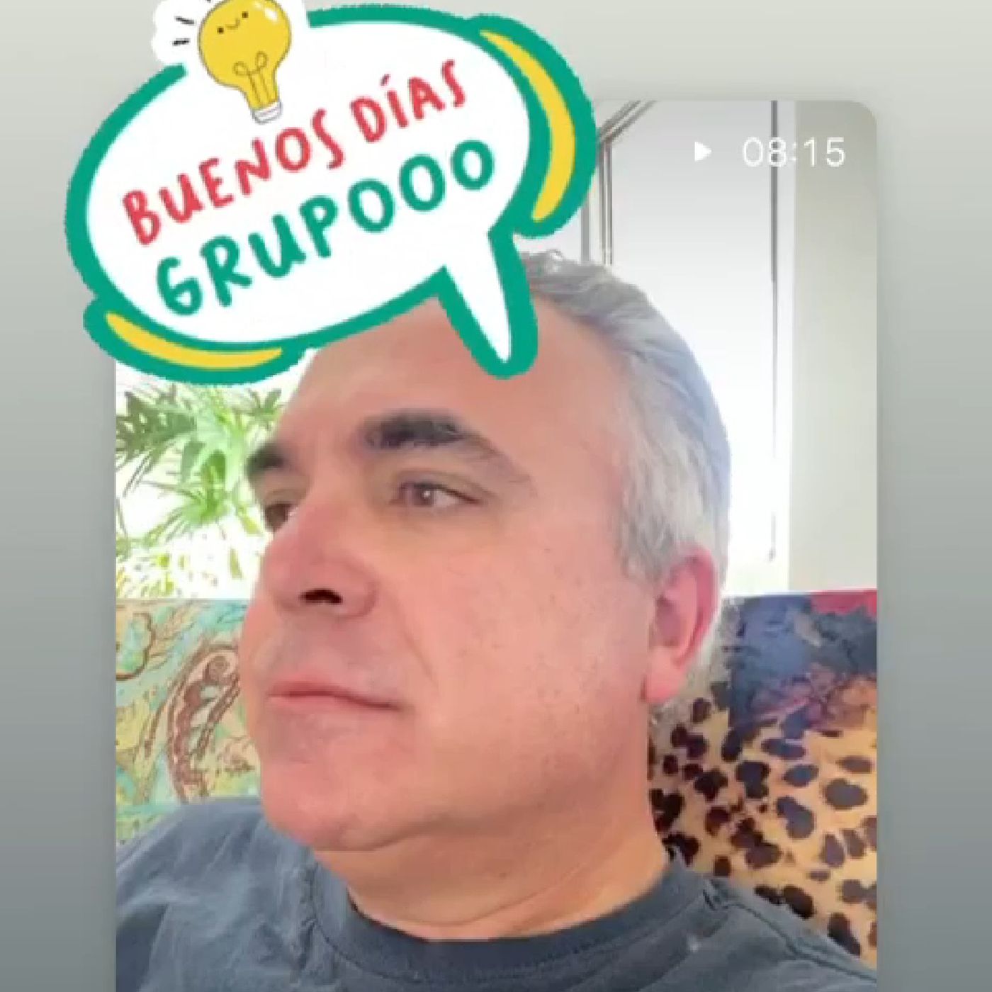Lavándose... las noticias.