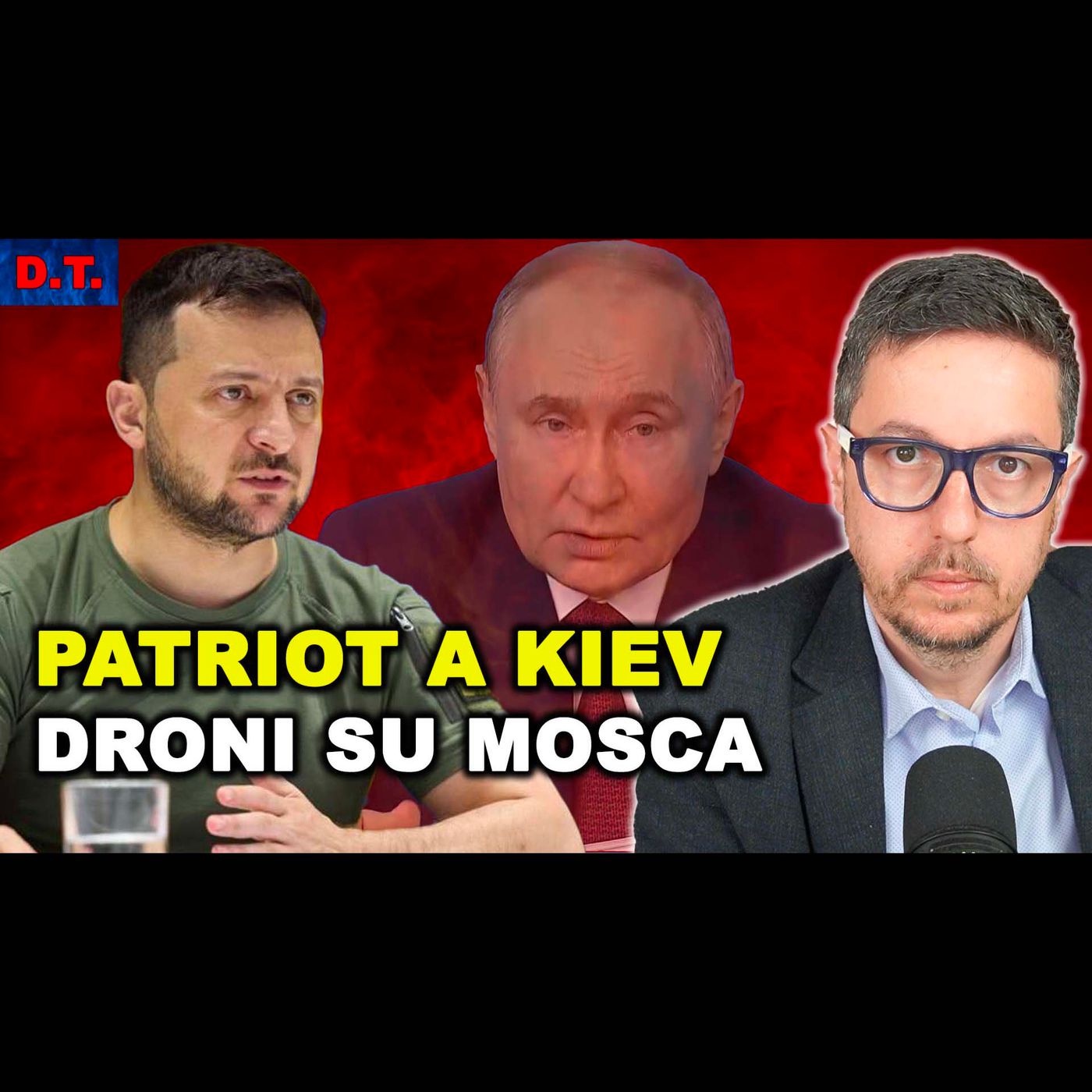 DRONI SU MOSCA, MISSILI SU SUMY| Gli Stati Uniti spostano un sistema PATRIOT in UCRAINA
