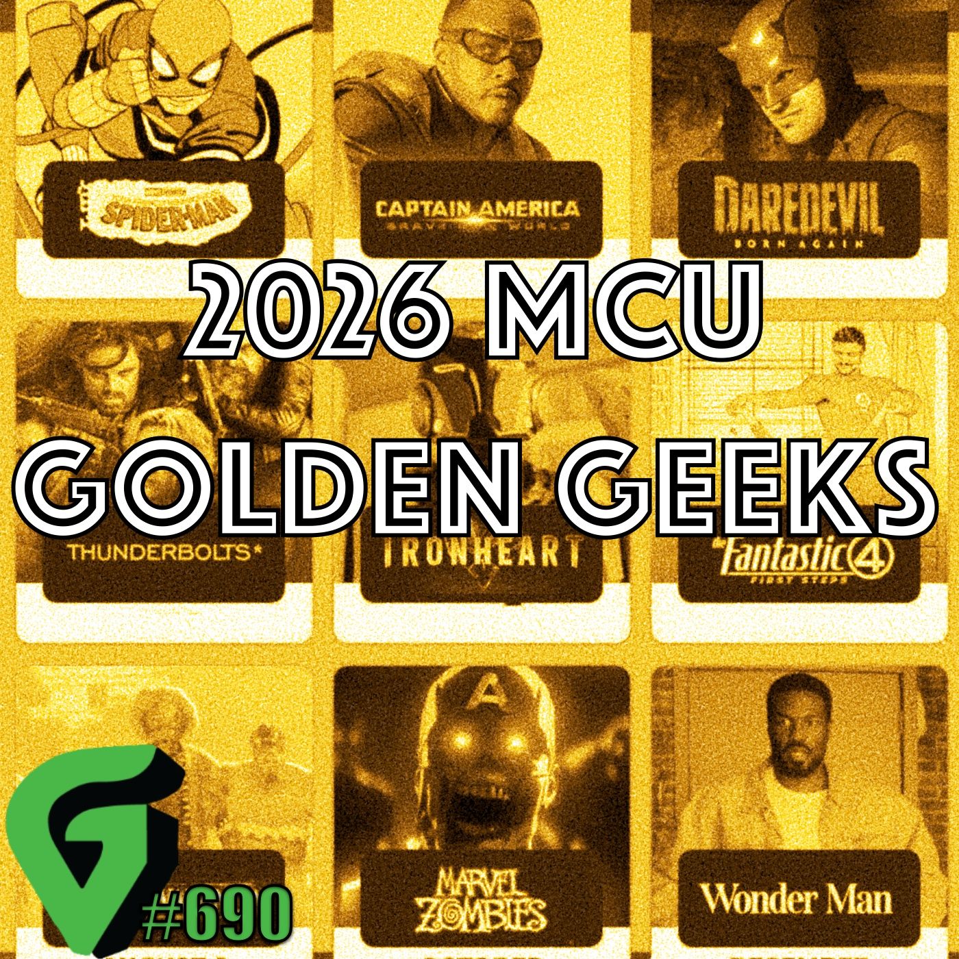 2026 MCU/Marvel Golden Geeks : GV 690