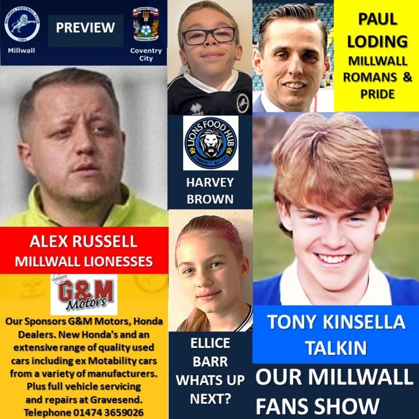 OUR MILLWALL FANS SHOW - Topical Weekly Talks