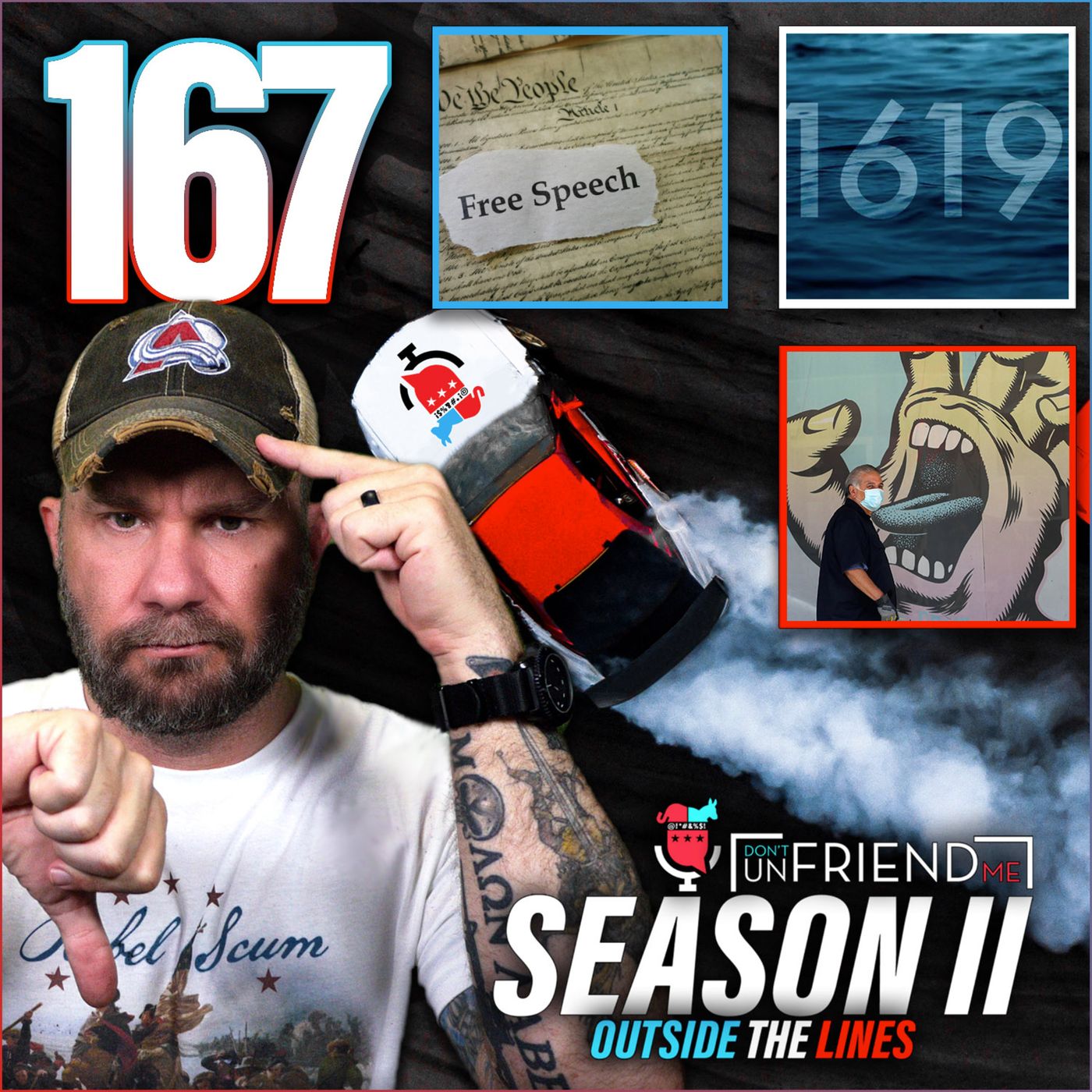 #167: 1619 Project. I’m done with COVID. Socialism is here, don’t kid yourself. episode artwork