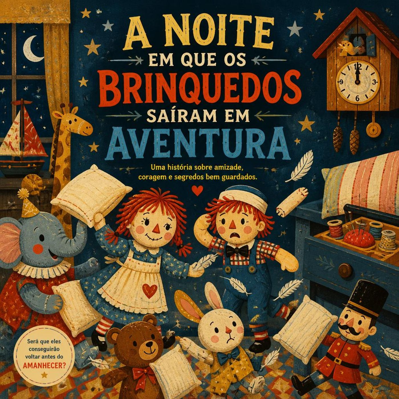 【Aventura de Brinquedos】A Boneca Raggedy Ann e a Grande Batalha de Travesseiros episode artwork