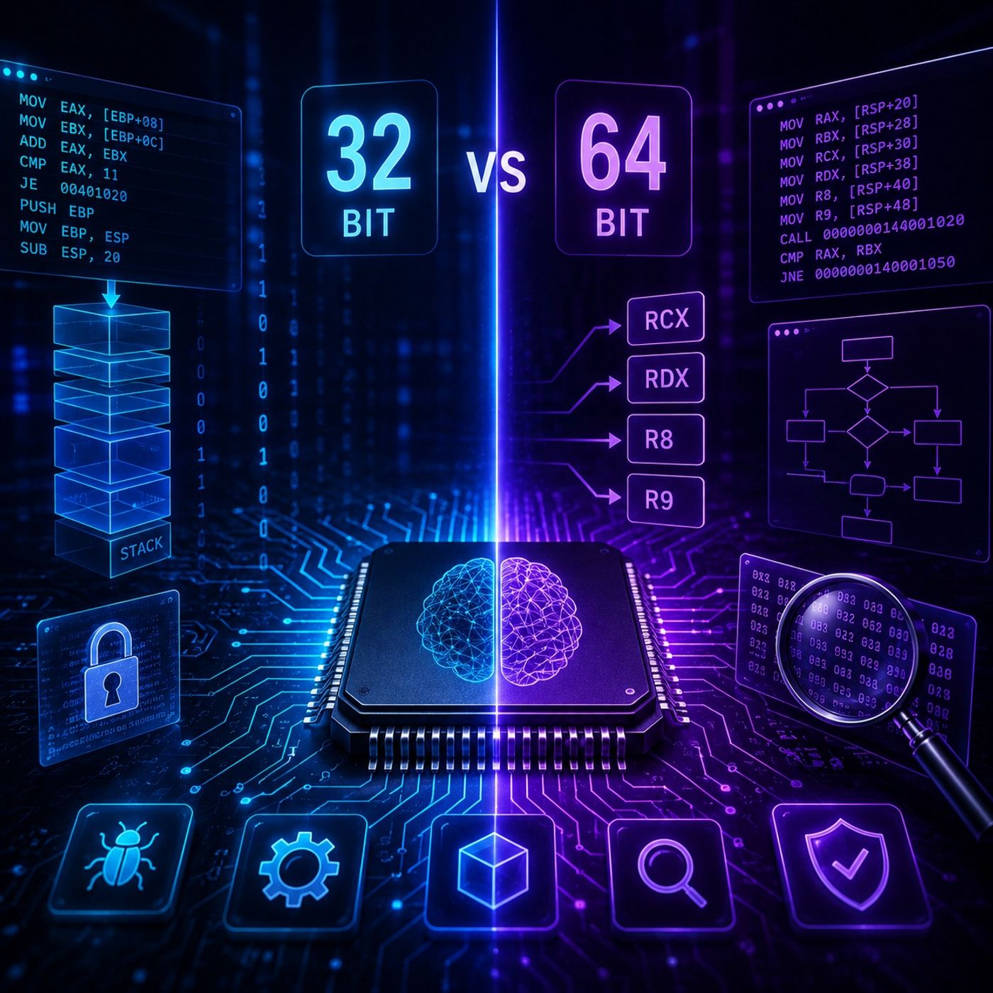 Course 33 - Static Analysis for Reverse Engineering | Episode 5: Register Fundamentals, Graphical Analysis, and the Easy Peasy Solution
