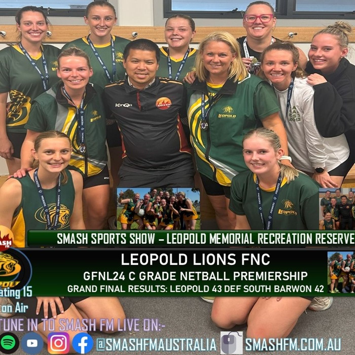 SSS15THYR: Leopold Lions FNC 2024 Geelong FNL C Grade Netball Premiership Interviews 060325