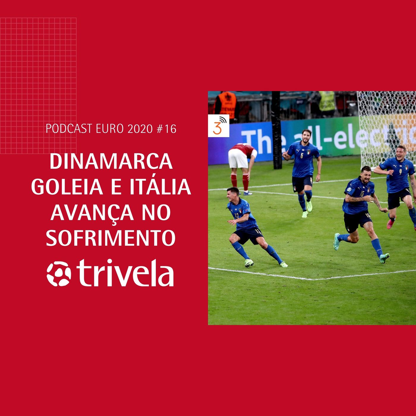 Trivela na Euro - Dia #16 Itália se classifica com drama