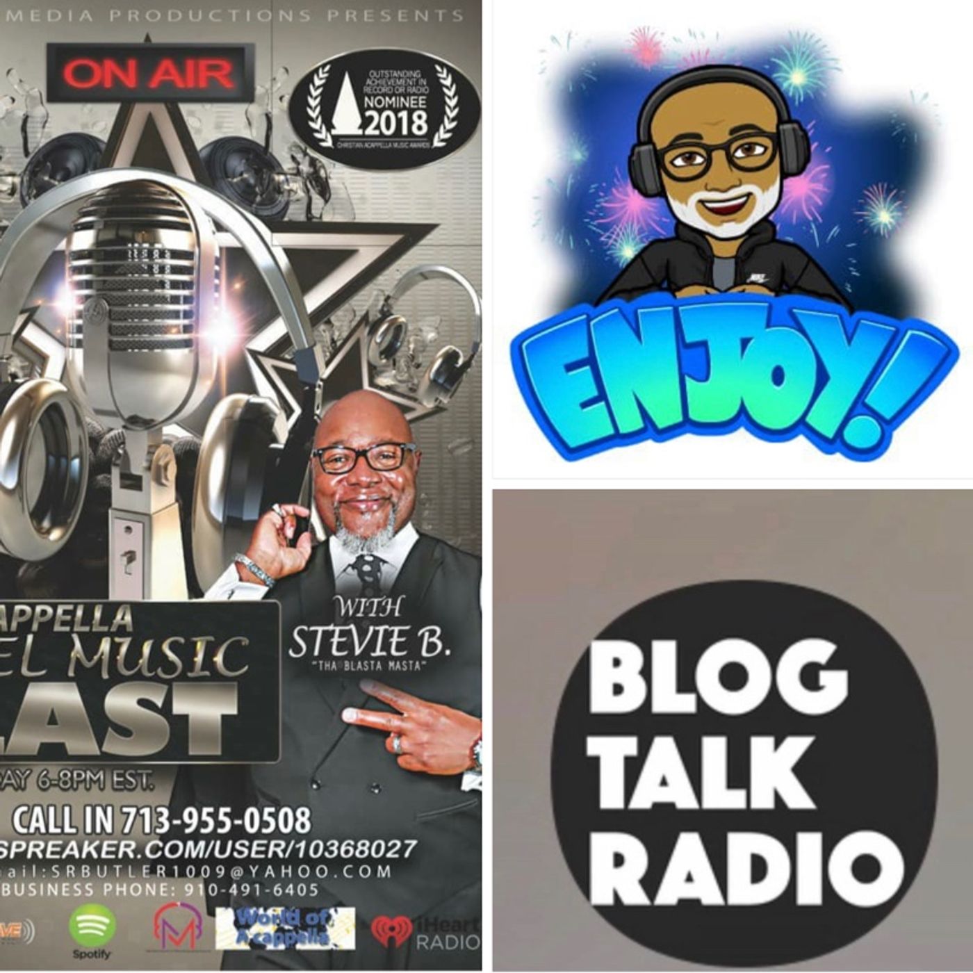 Stevie B's Acappella Gospel Music Blast Radio Show - (Episode 112) episode artwork