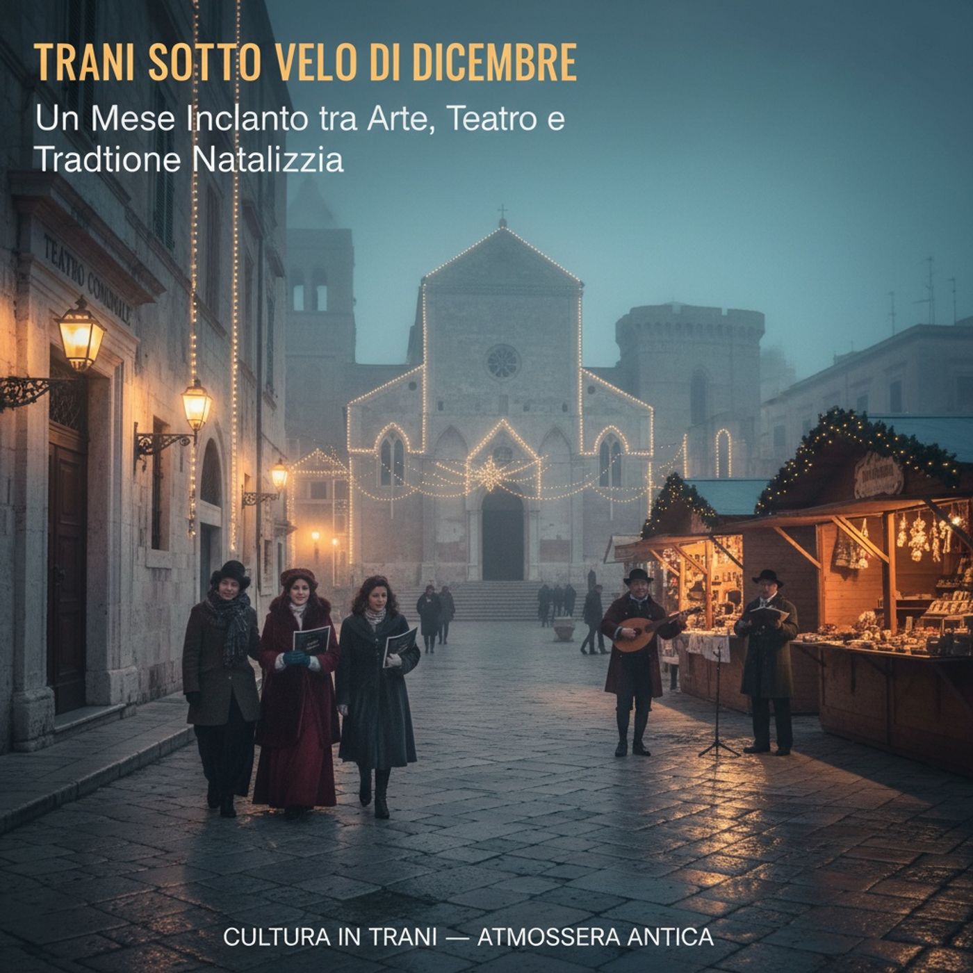 Trani Sotto il Velo di Dicembre: Un Mese Incantato tra Arte, Teatro e Tradizione Natalizia
