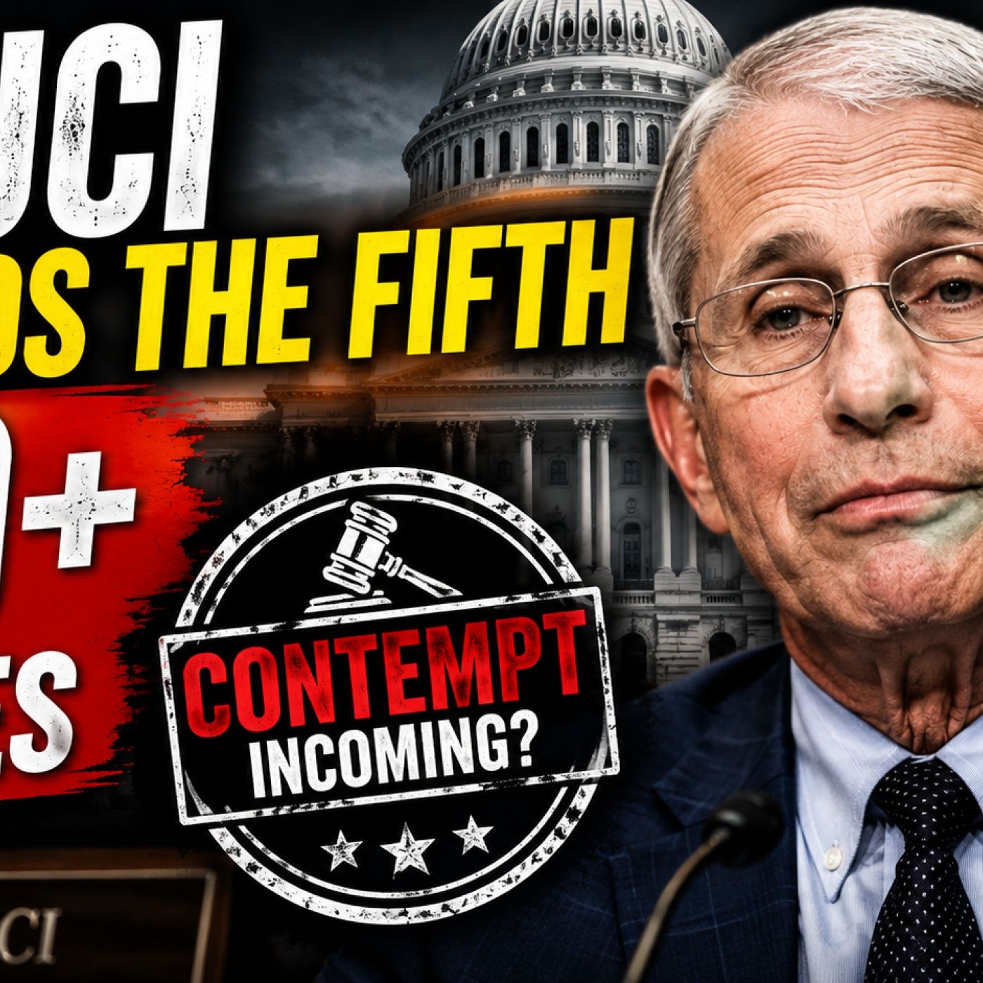 Dr. Fauci Pleads the Fifth Over 80 Times as Congress Moves Toward Contempt Proceedings episode artwork