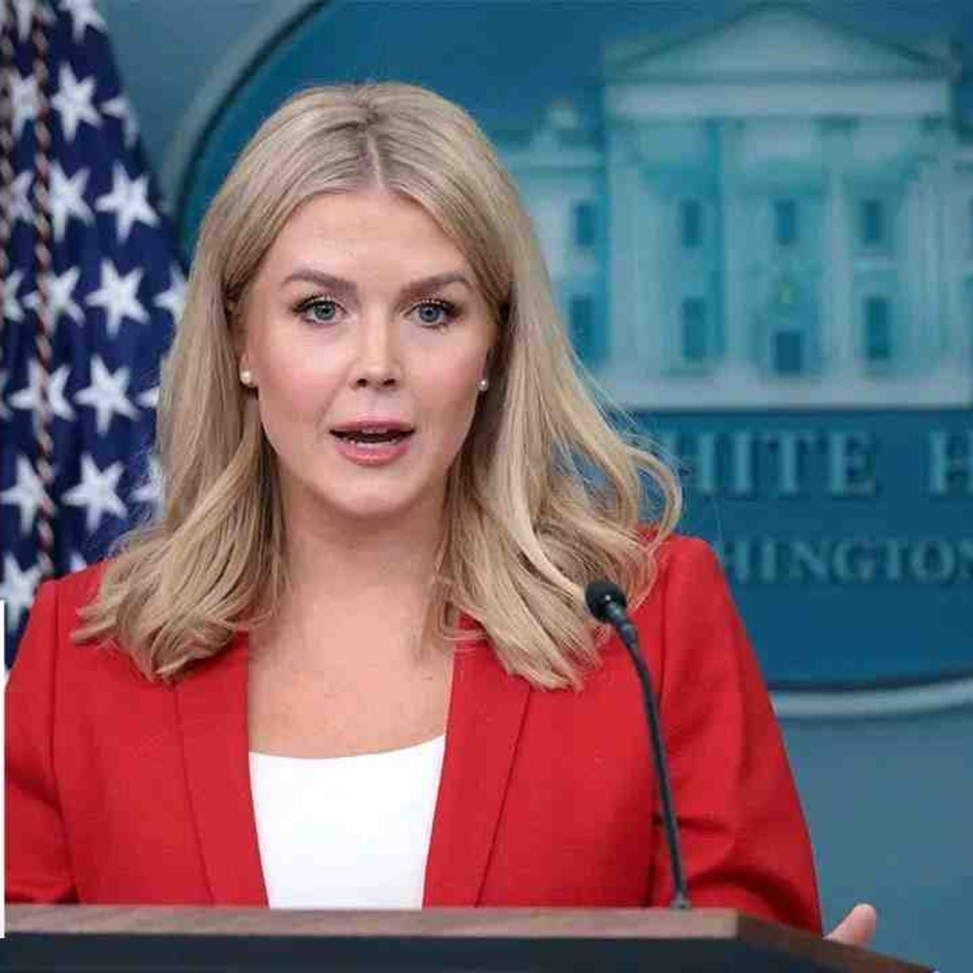 Karoline Leavitt briefs after intel leak on Iran operation episode artwork