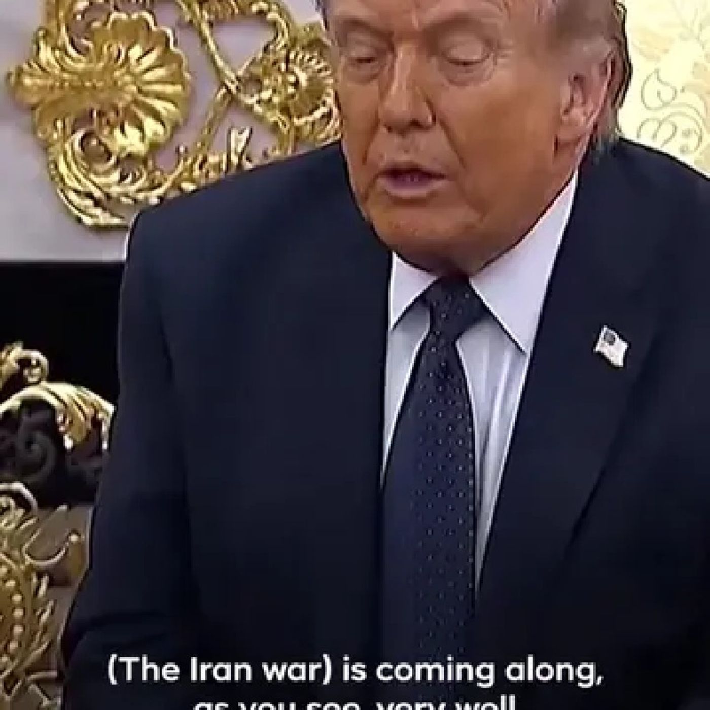 President Donald Trump said US-Israeli strikes against Iran has significantly degraded Iranian defence capabilities, and added that the wo episode artwork