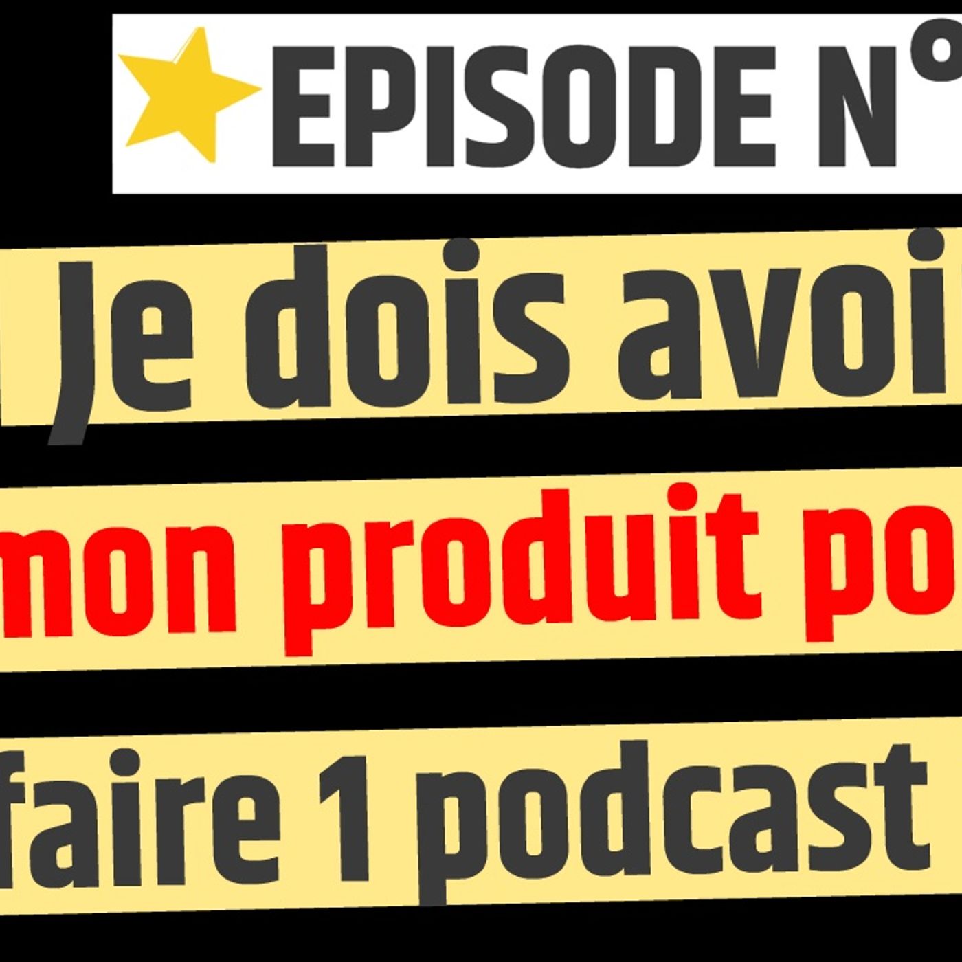 Web2fou.fr - Dois je avoir 1 produit pour faire 1 podcast ? episode artwork