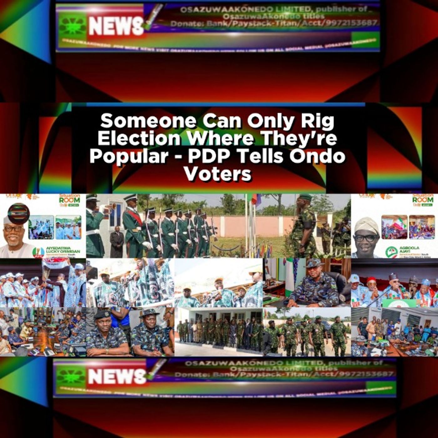 Someone Can Only Rig Election Where They're Popular - PDP Tells Ondo Voters episode artwork
