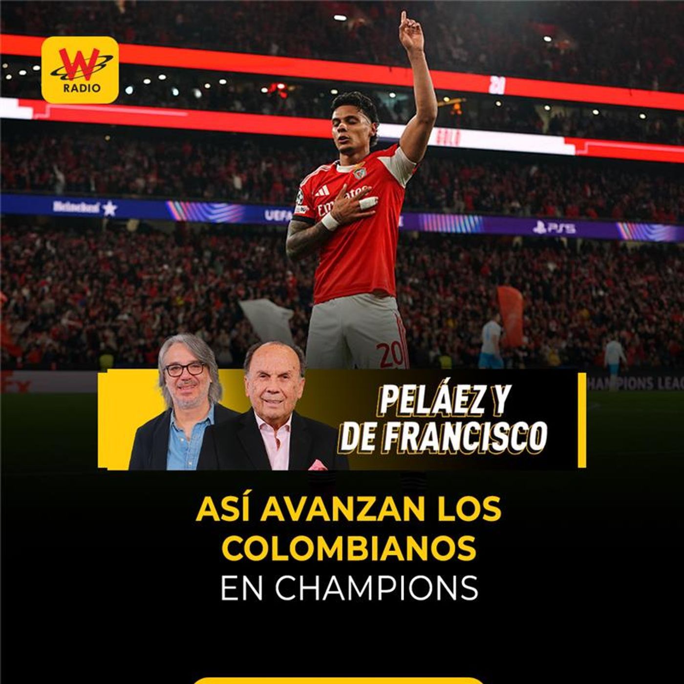 Así avanzan los colombianos en Champions