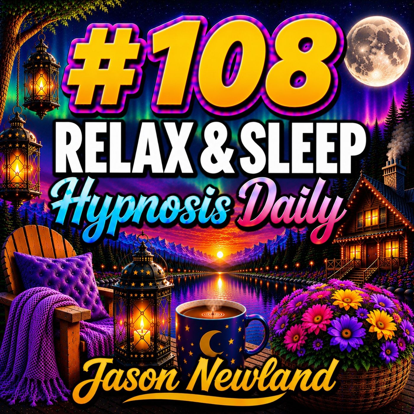 #108 Relax & Sleep Hypnosis Daily - OPENING YOURSELF UP TO STRESS (Jason Newland) episode artwork