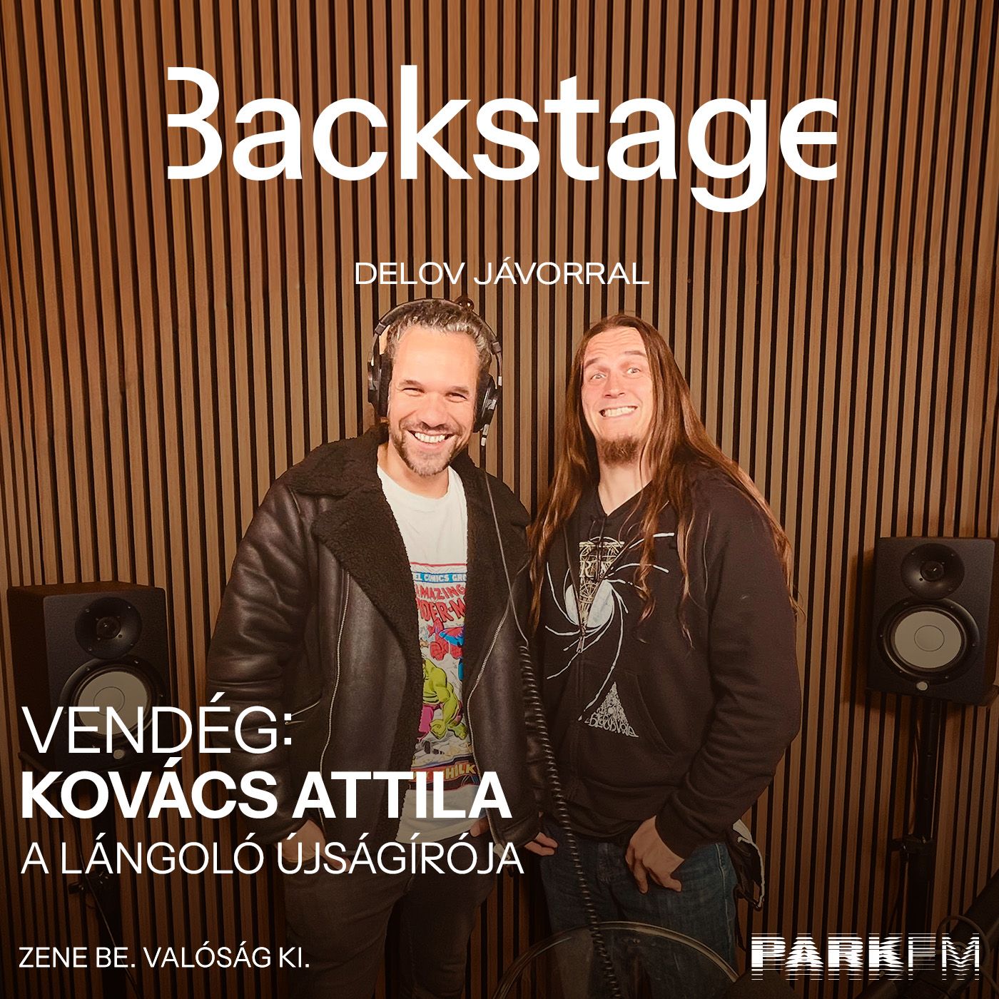 Lángoló Gitárok, újságírás és metál: Kovács Attila | Park FM - Backstage episode artwork