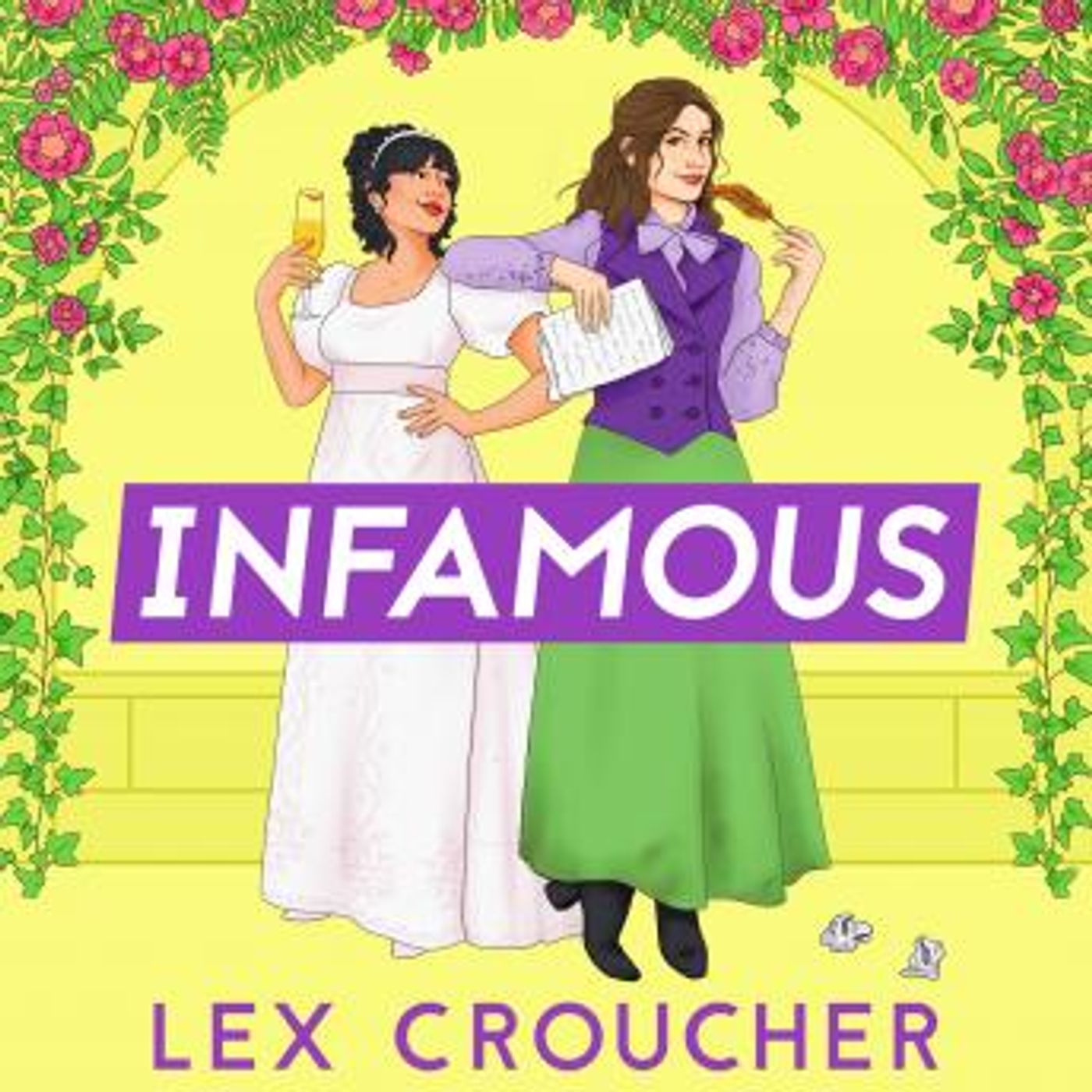 Infamous: 'Bridgerton's wild little sister. So much fun!' Sarra Manning by Lex Croucher episode artwork