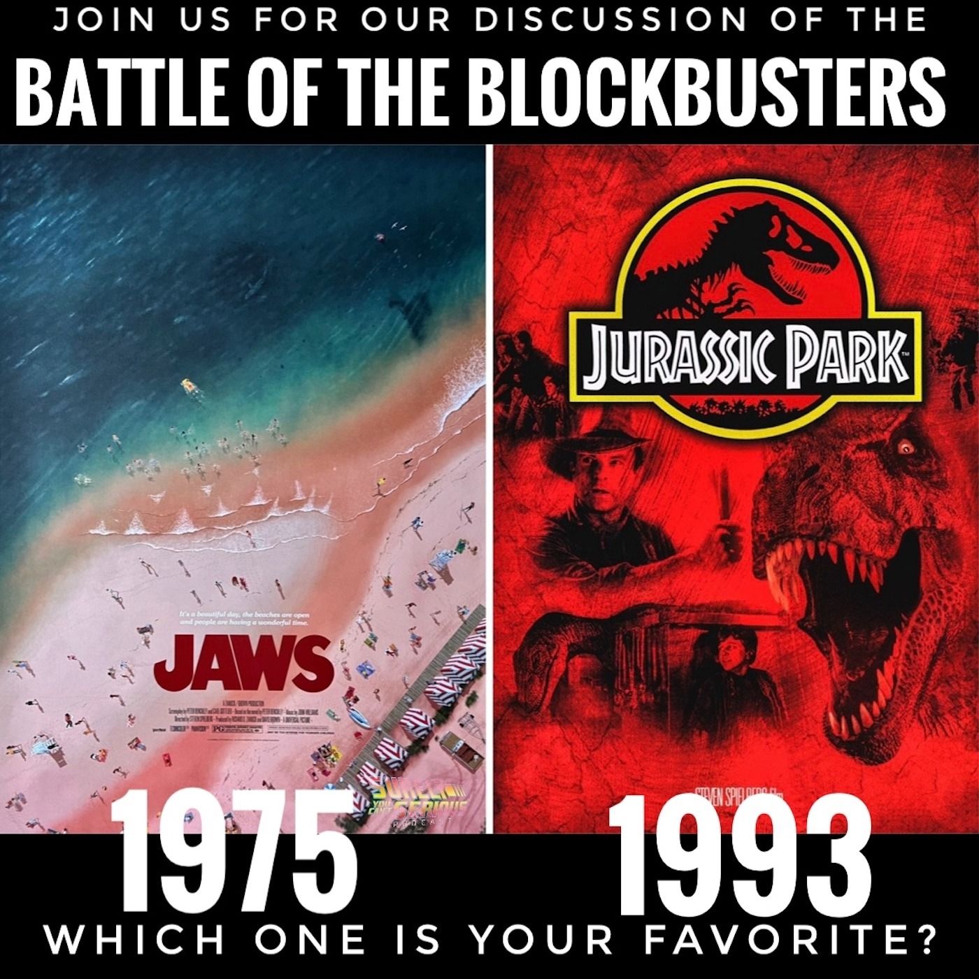 "Jaws" (1975) vs. "Jurassic Park" (1993): Episode 3 of 3