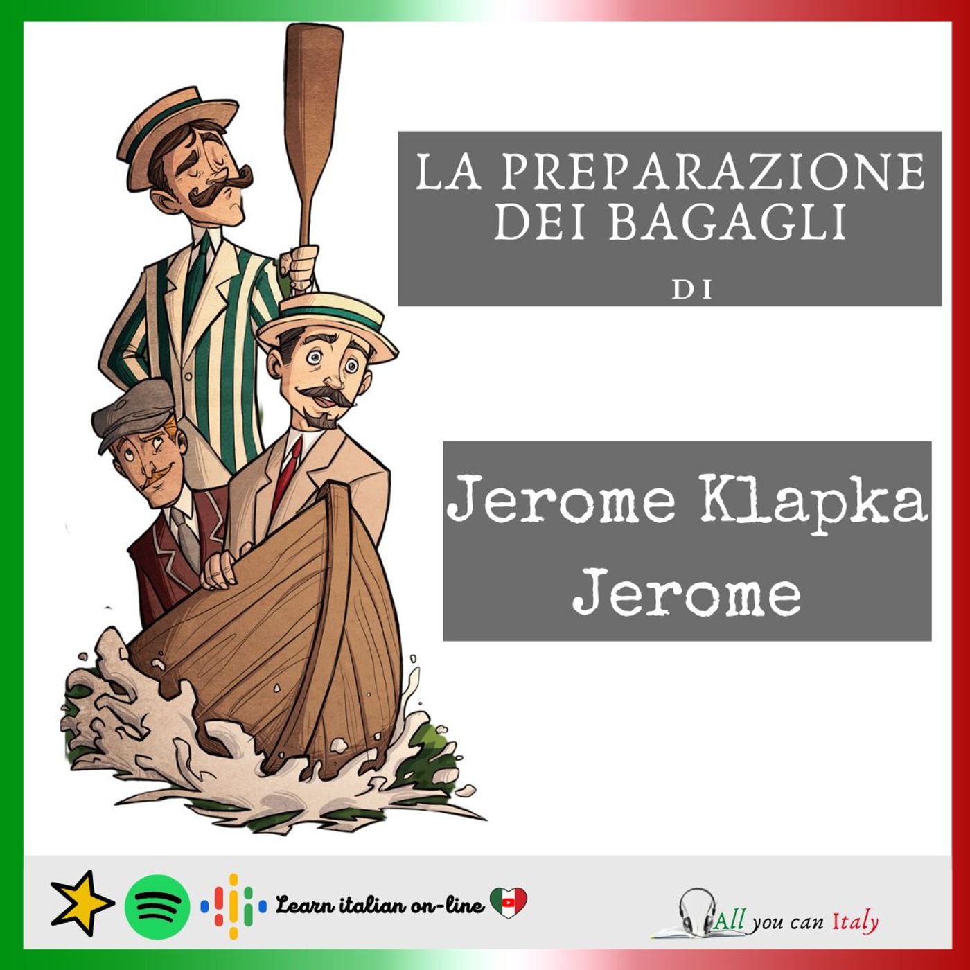 La preparazione dei bagagli - Tre uomini in barca episode artwork