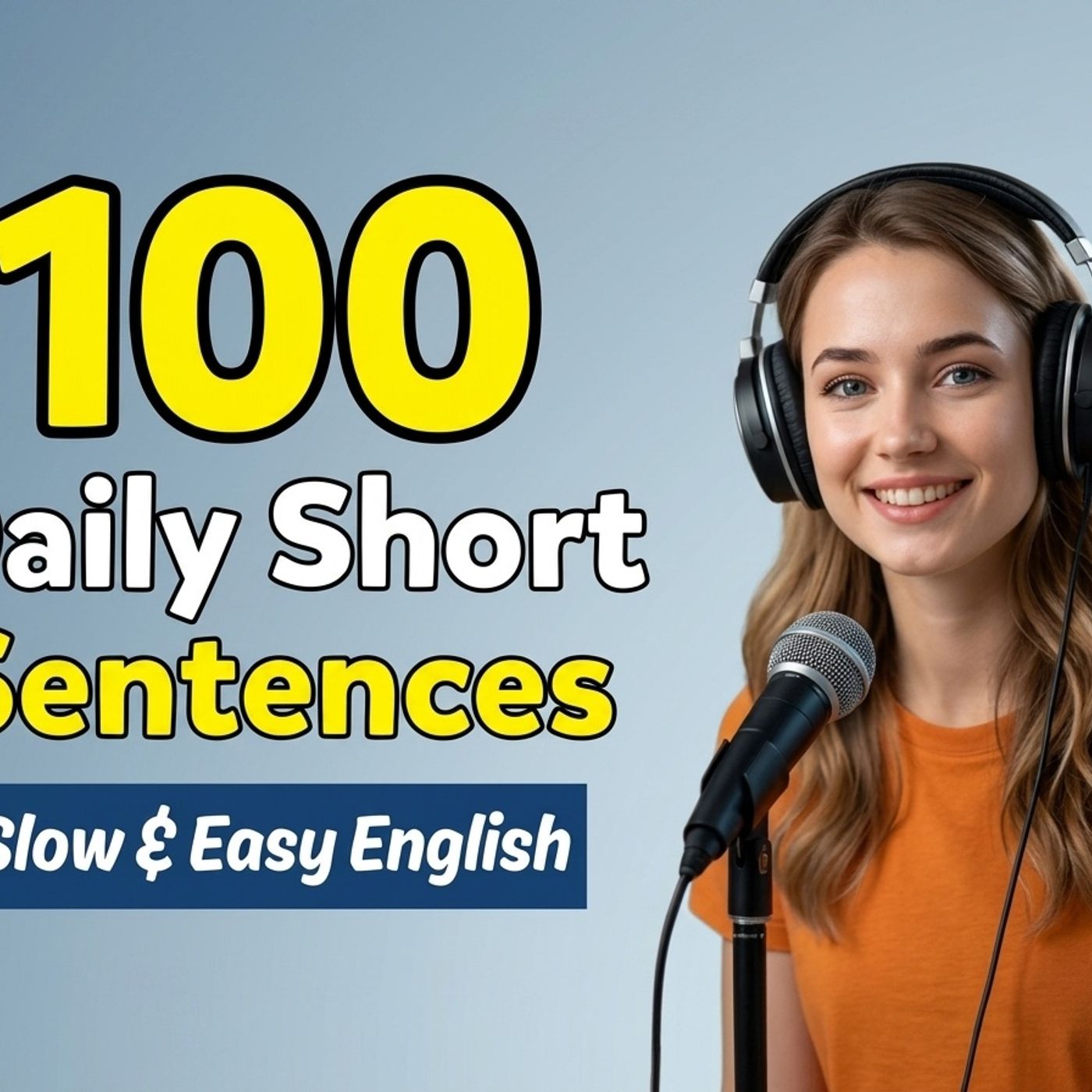 100 Small Talk Sentences for Everyday English Slow English Listening - Slow English Podcast episode artwork